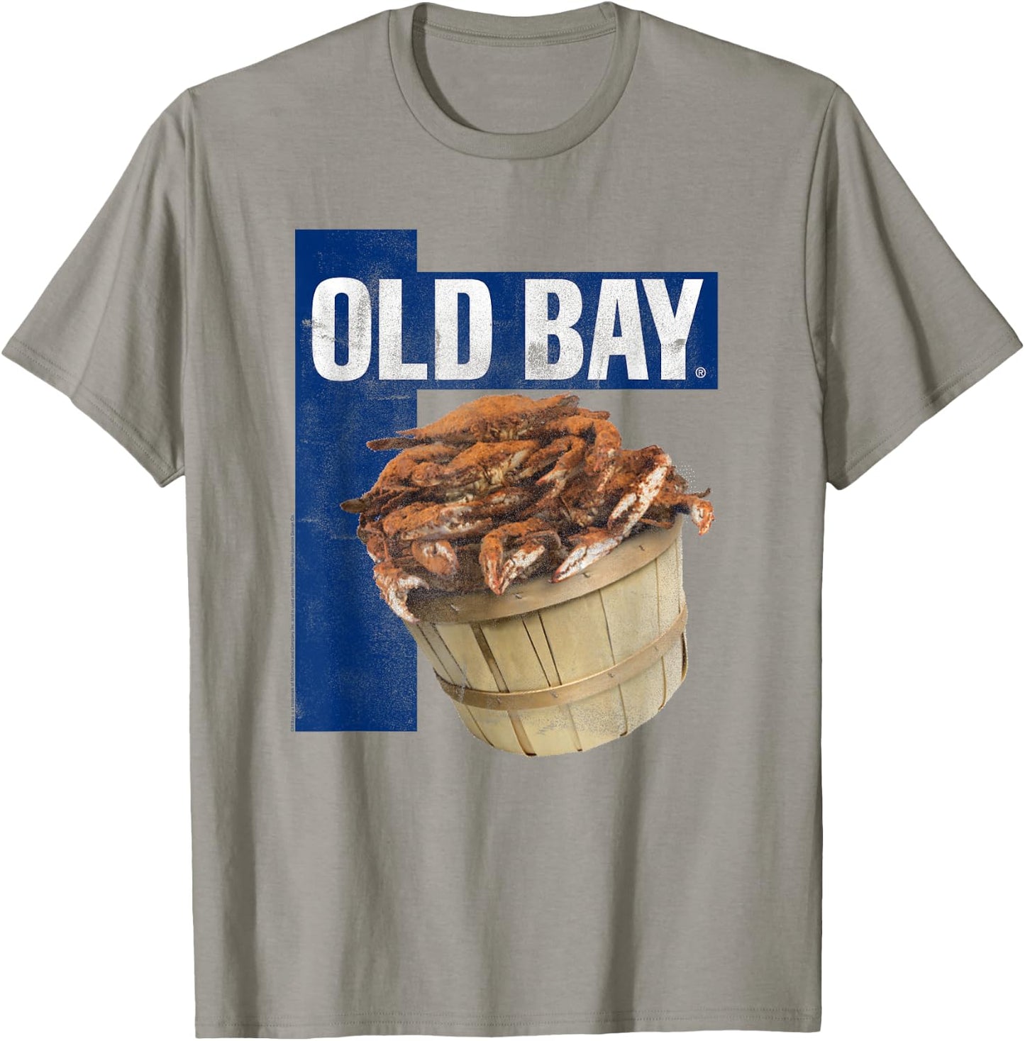 Old Bay Crab Seasoning Distressed T-Shirt - T-Shirt | Sand