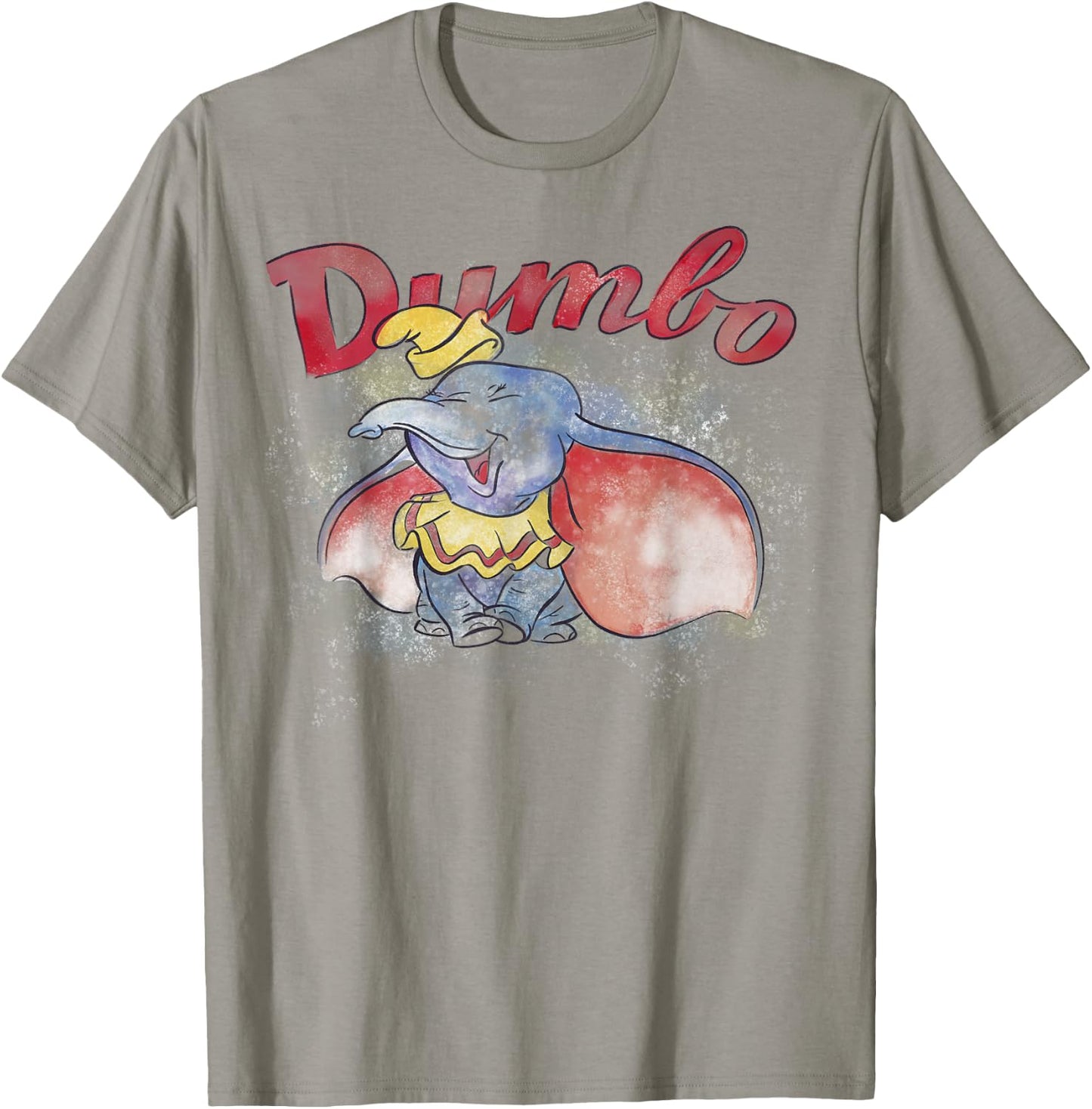 Disney Dumbo Watercolor Portrait T-Shirt - T-Shirt | Sand
