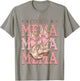 Rodeo Mema Pink Boots Coquette Cow-Girl Birthday Party T-Shirt - T-Shirt | Sand