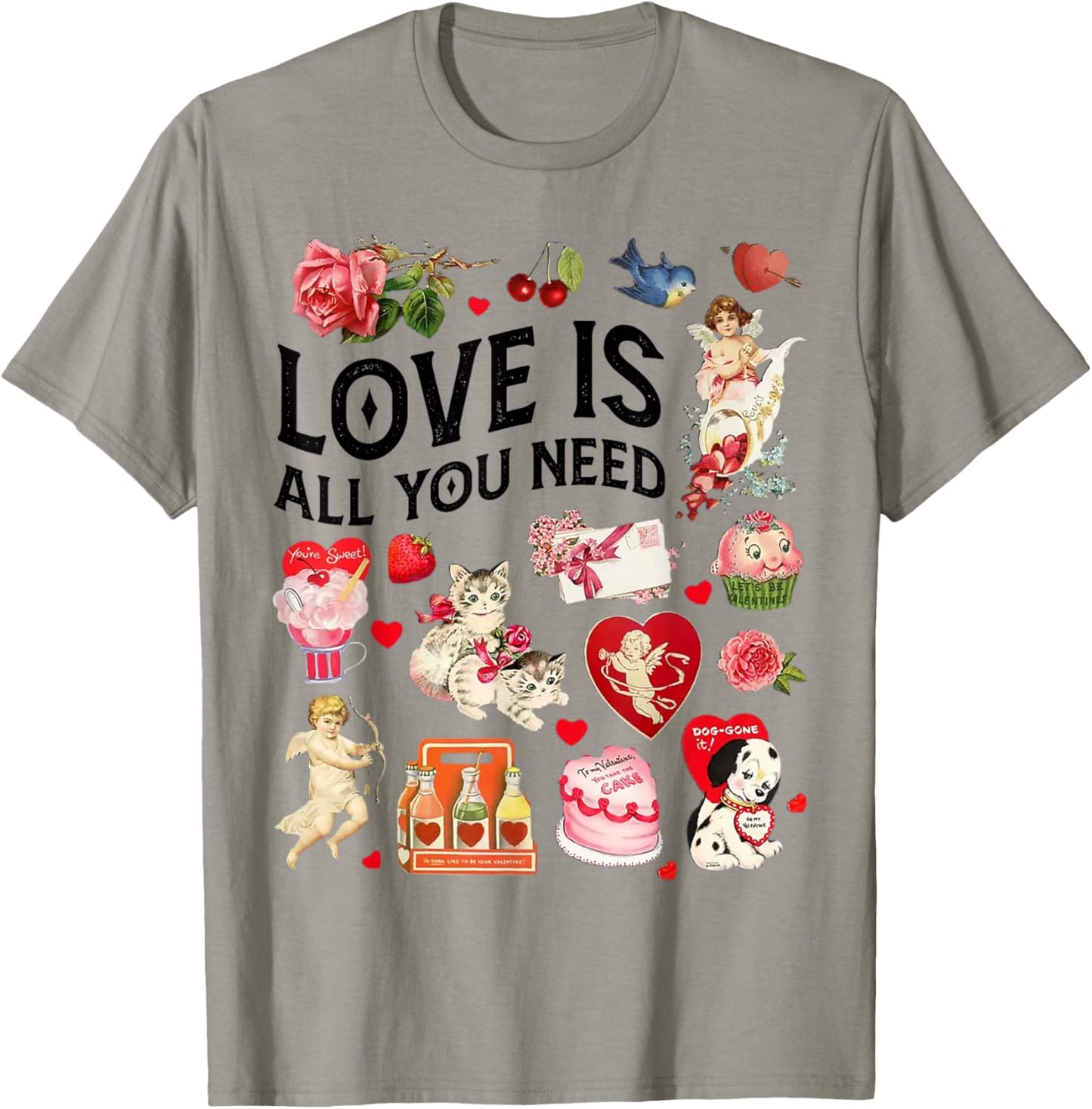 Love is all you need valentine's day T-Shirt - T-Shirt | Sand