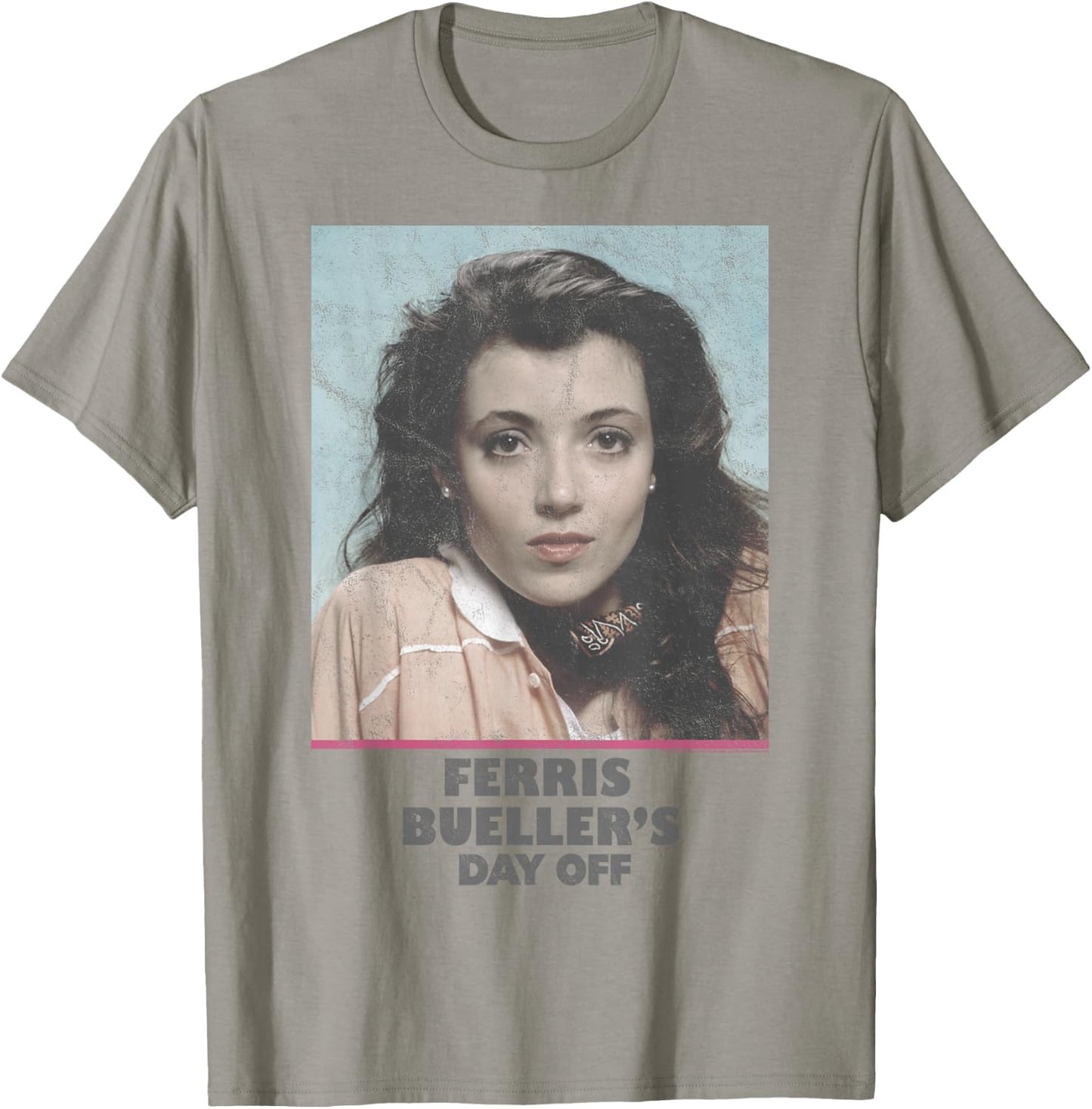 Ferris Bueller's Day Off Sloane Peterson Portrait T-Shirt - T-Shirt | Sand