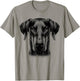Proud Doberman Head with Floppy Ears T-Shirt - T-Shirt | Sand
