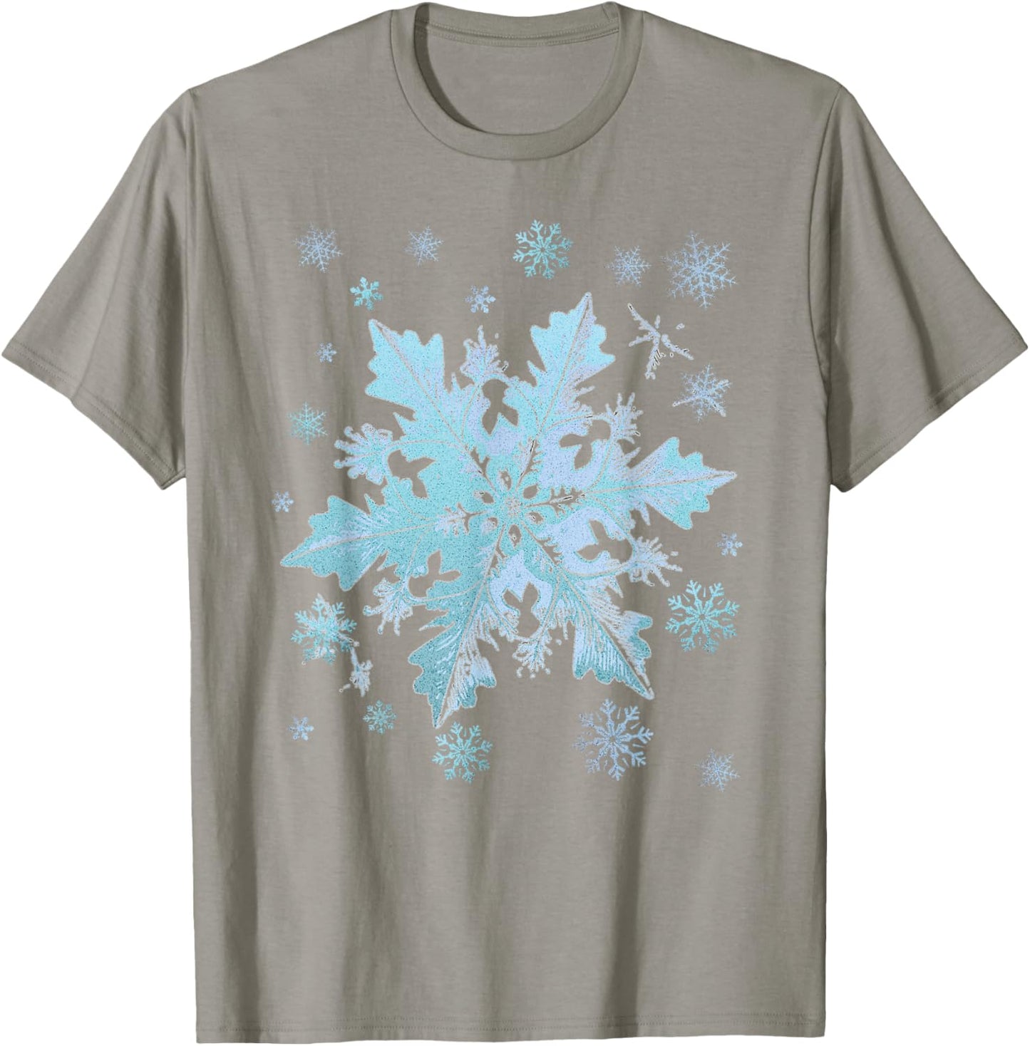 Snowflake Costume Winter Christmas Matching Women Kids Adult T-Shirt - T-Shirt | Sand