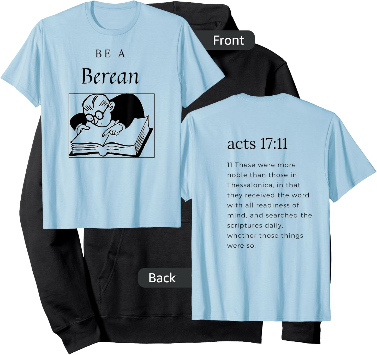 Be a Berean Hoodie - Hoodie | Black