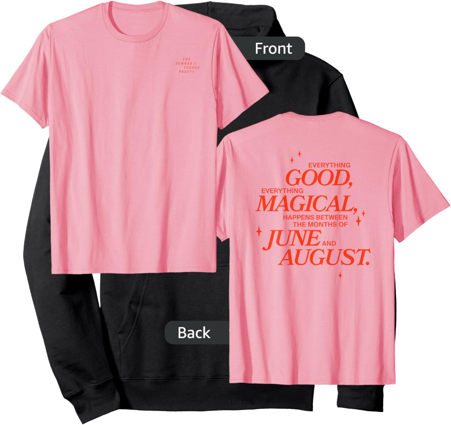 The Summer I Turned Pretty - Magical - Pink Hoodie - Hoodie | Black