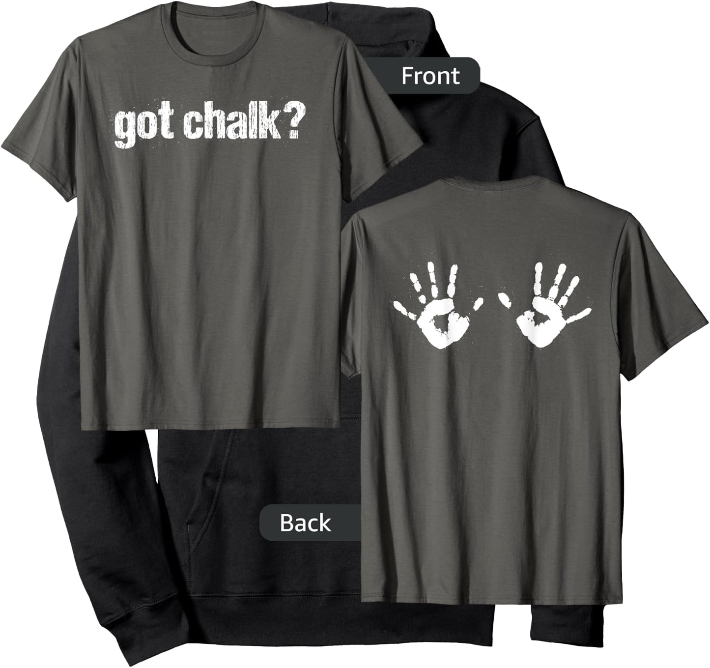 Got Chalk? Hands Double-sided Hoodie - Hoodie | Black