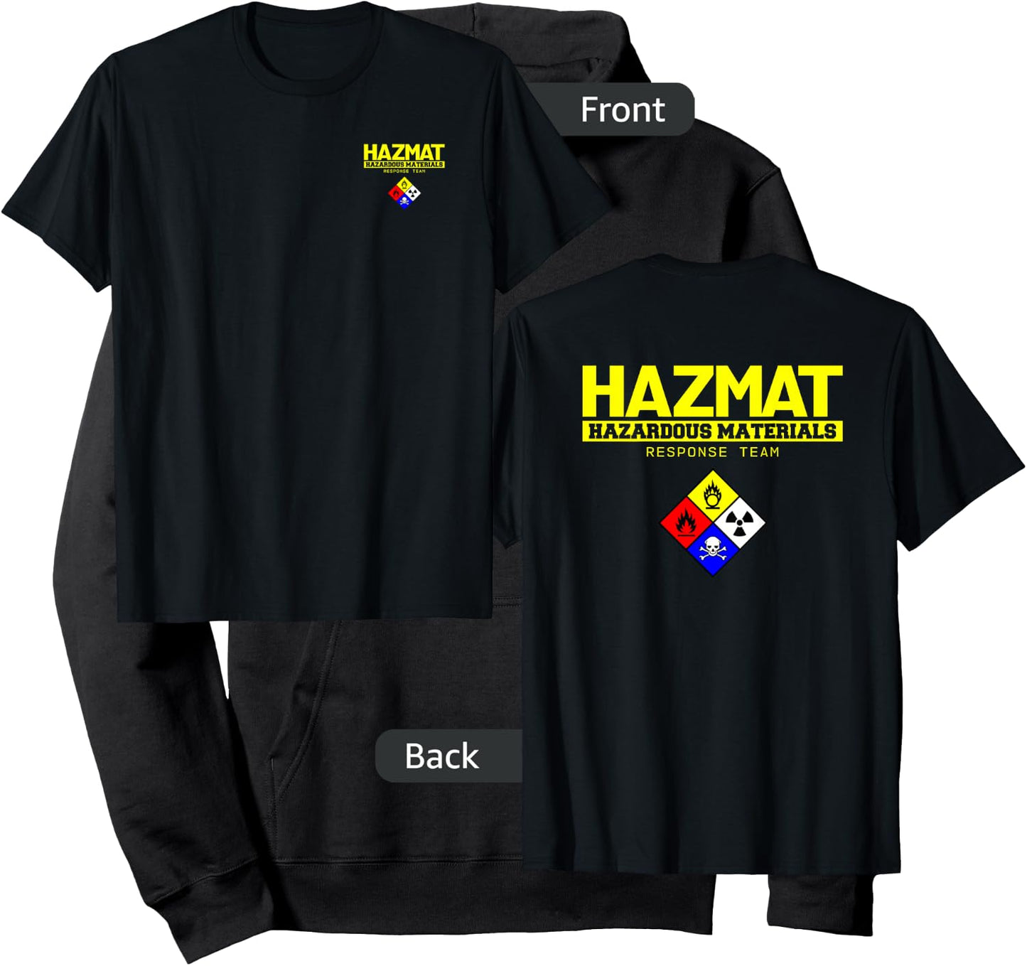 HAZMAT Hazardous Material Response Team Technician Hoodie - Hoodie | Black