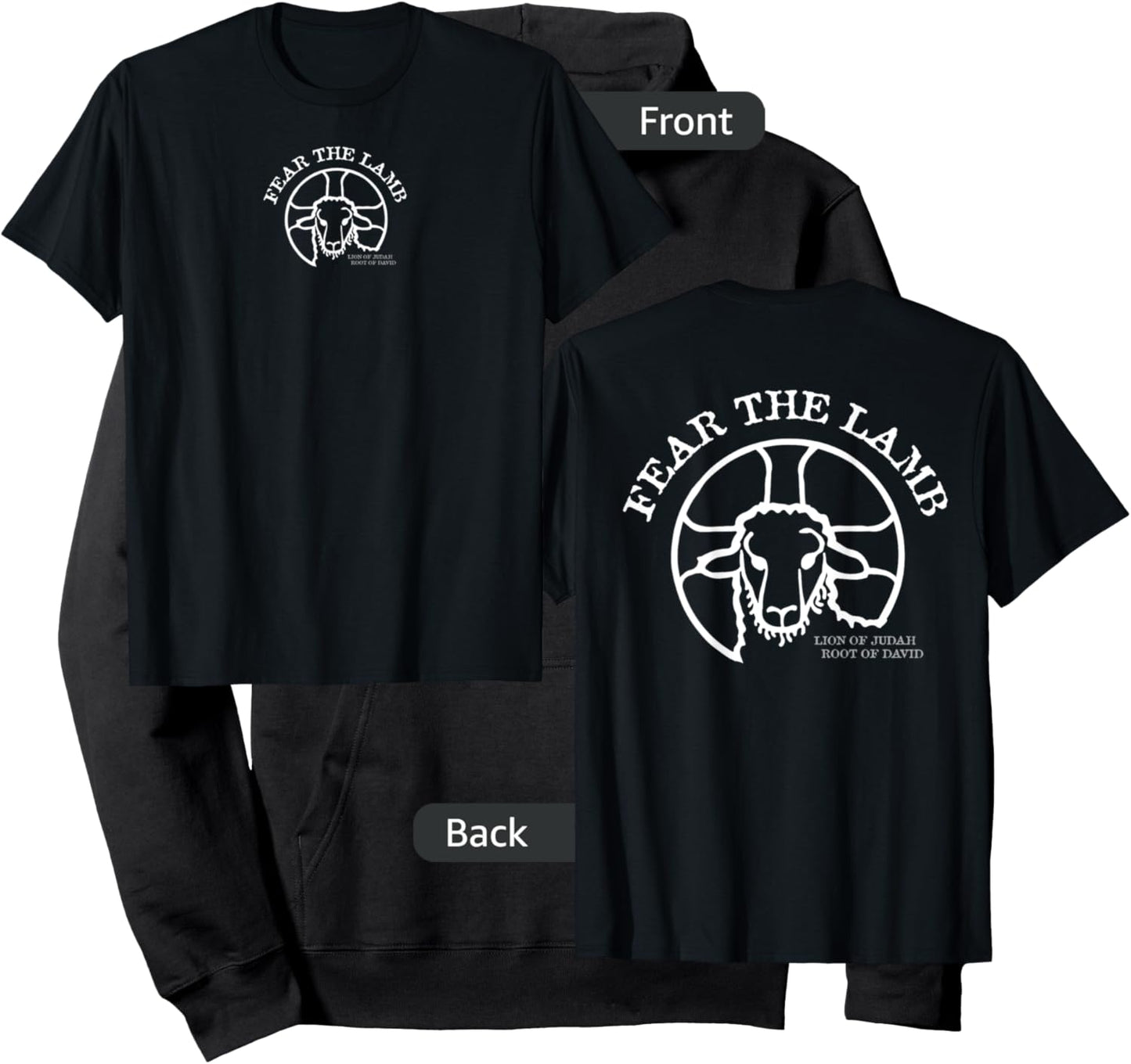 Fear the Lamb of God Jesus revelation rapture Christian Hoodie - Hoodie | Black