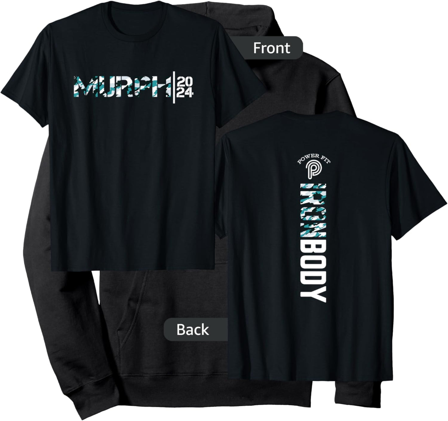 Murph Iron Body Amarillo Dark Hoodie - Hoodie | Black