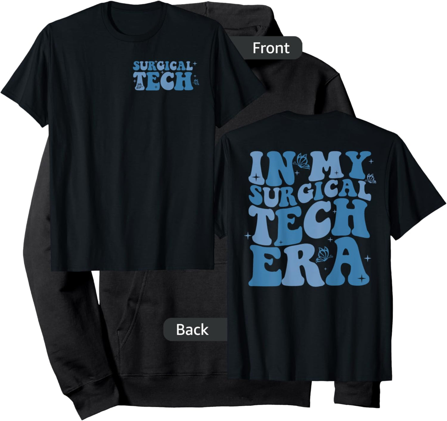 In My Surgical Tech Era Scrub Techs Surgical Technologist Hoodie - Hoodie | Black