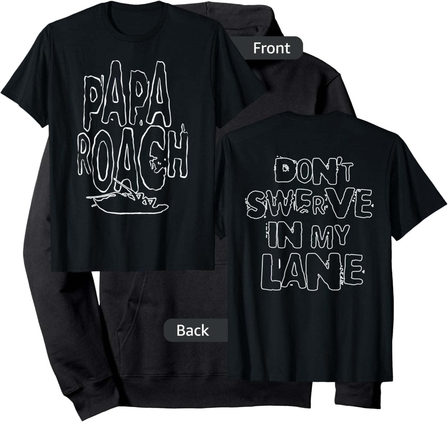 Papa Roach - Official Merchandise - Swerve Hoodie - Hoodie | Black