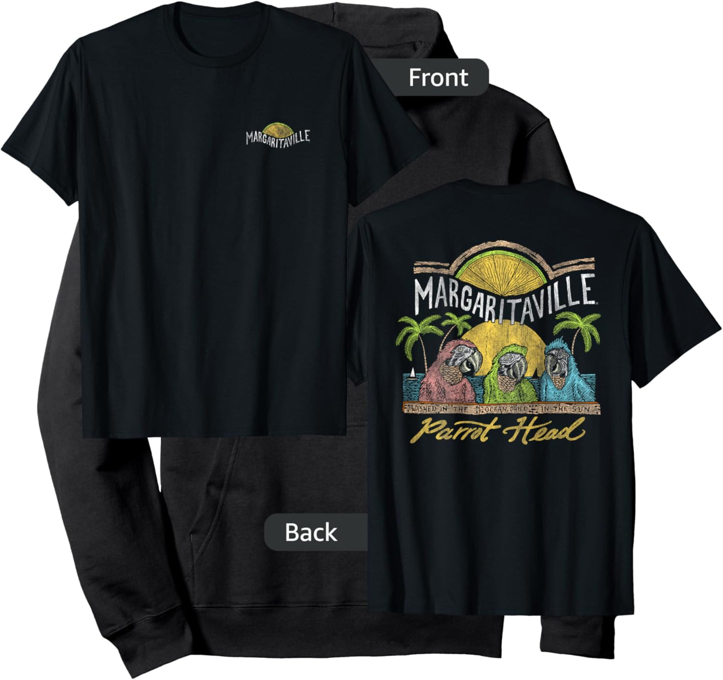 Parrot Head Hoodie - Hoodie | Black