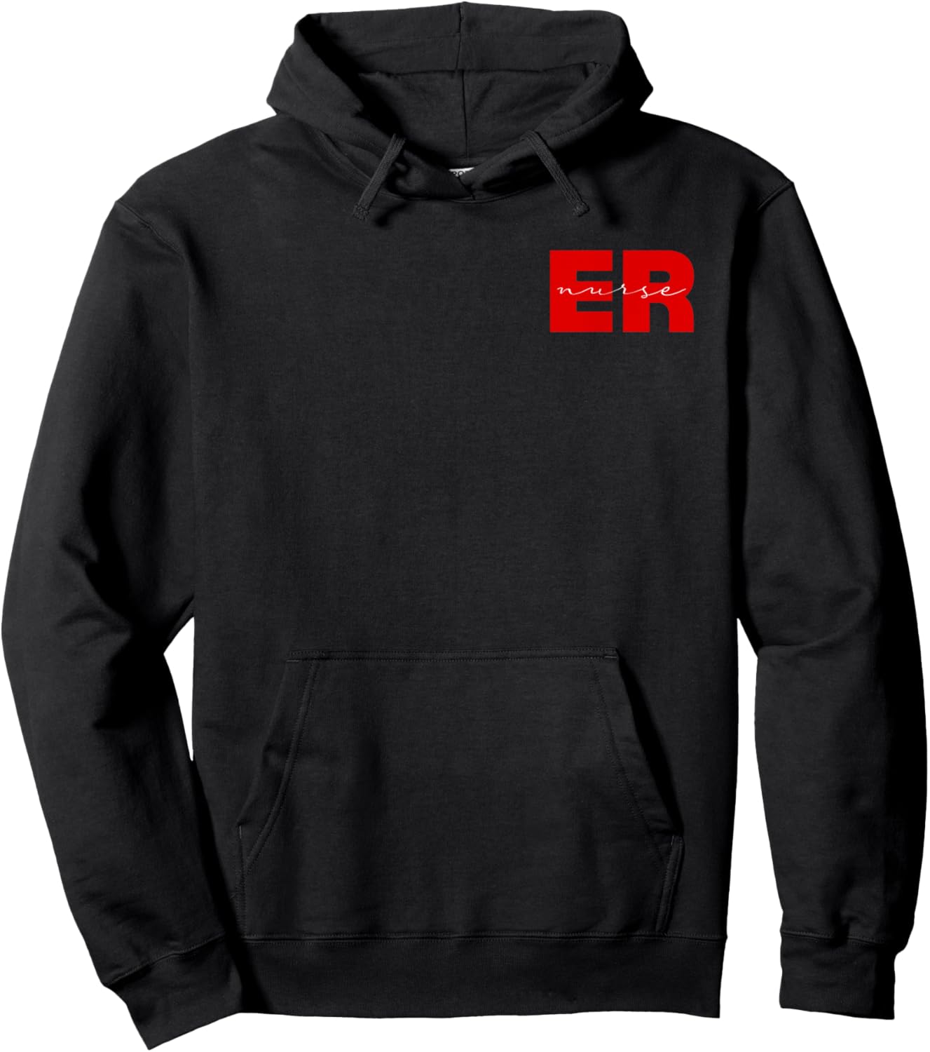 ER Nurse Emergency Department Registered Nurses Week Hoodie - Hoodie | Black