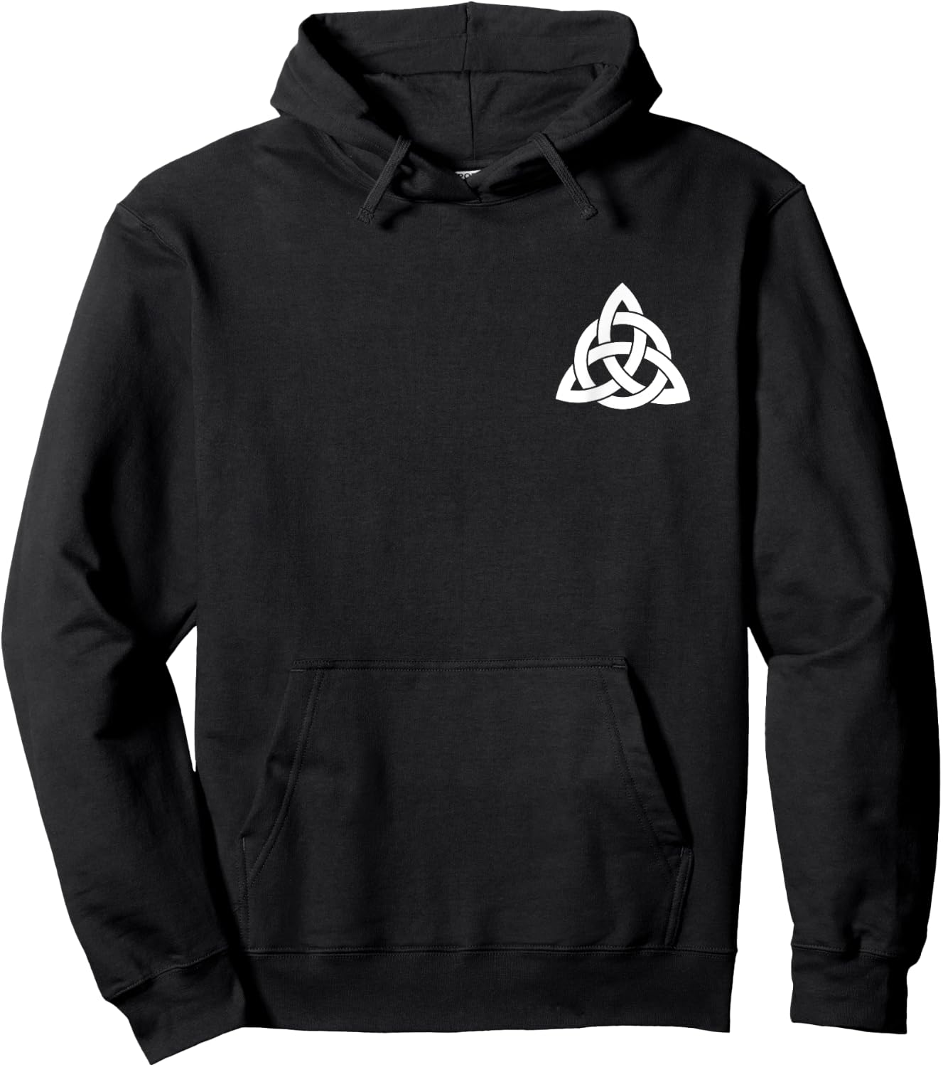 Celtic Cross Christian Holy Trinity Knot Irish Catholic Celt Hoodie - Hoodie | Black