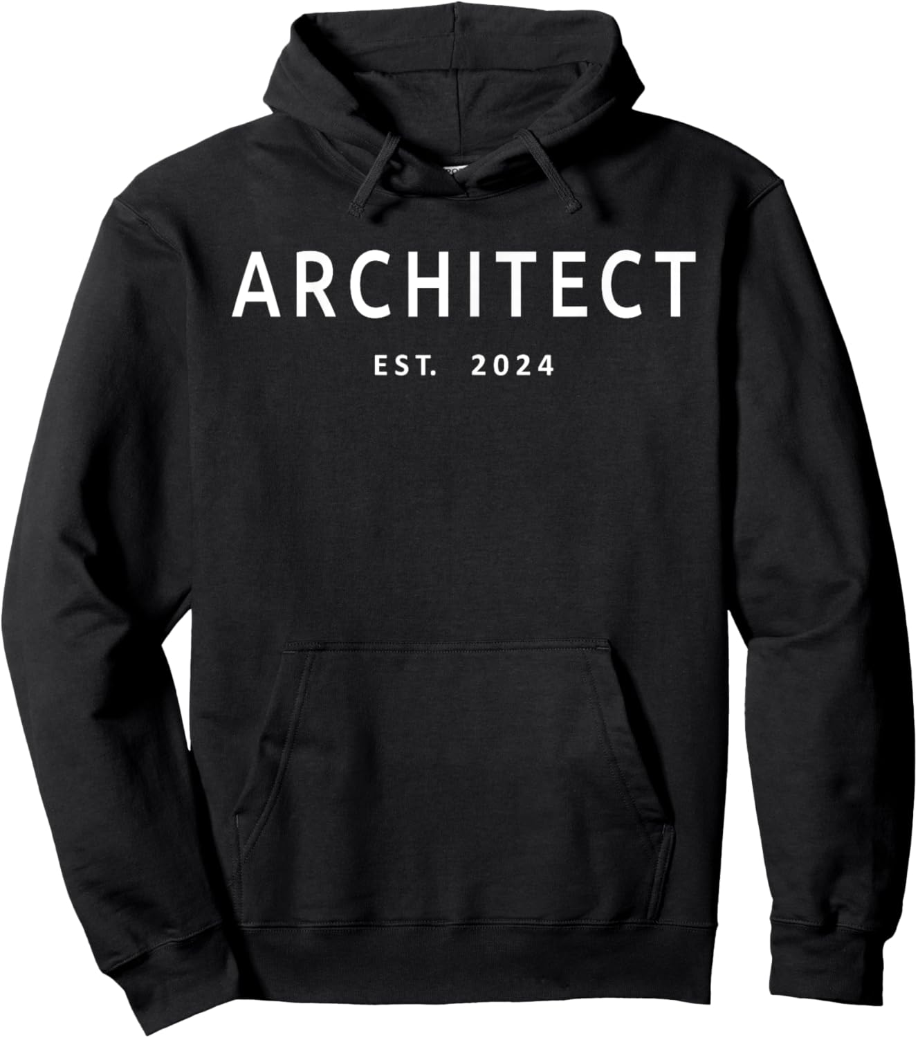 Architect Est. 2024 Architecture School Student Graduation Hoodie - Hoodie | Black