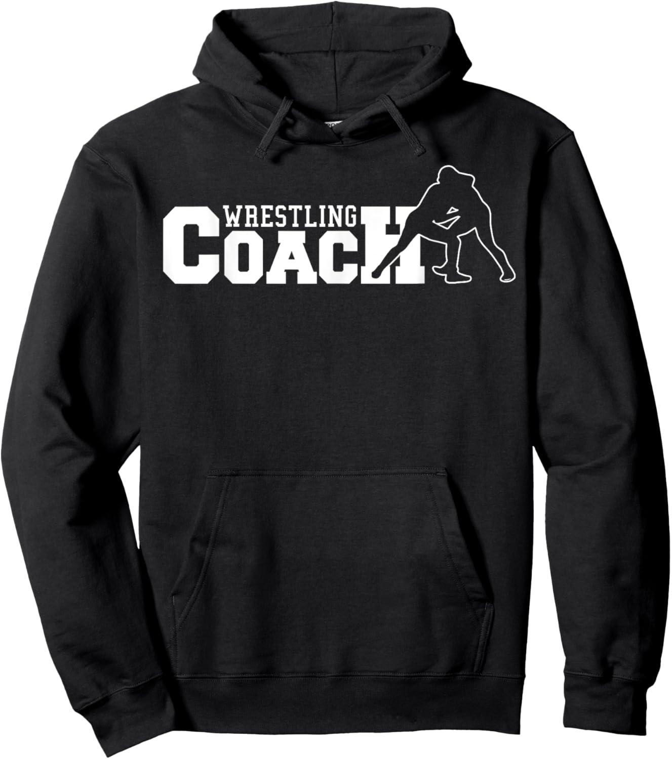 Wrestling Coach Funny Sports Trainer Instructor Hoodie - Hoodie | Black