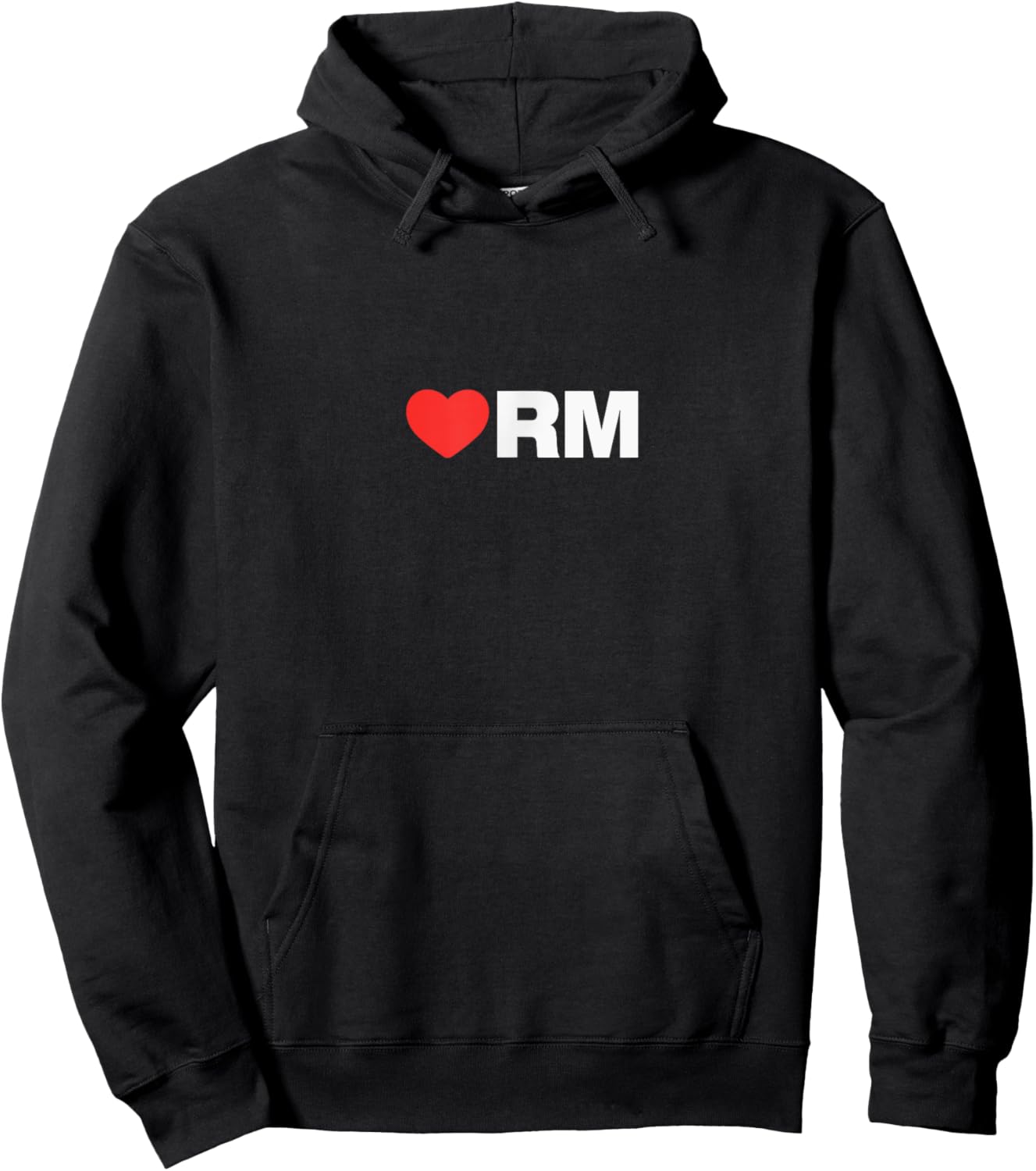 LOVE (heart) RM - Loved By People Whose Favorite is RM Hoodie - Hoodie | Black