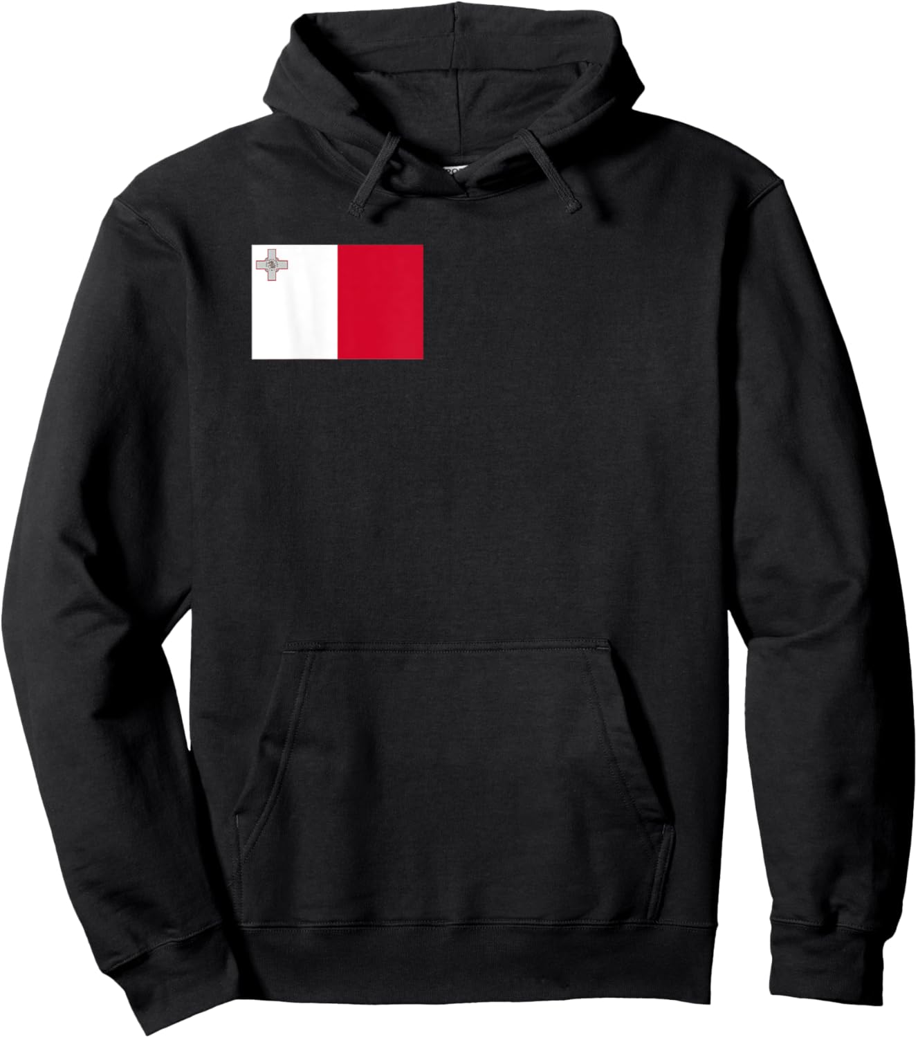 Maltese Flag of Malta Hoodie - Hoodie | Black