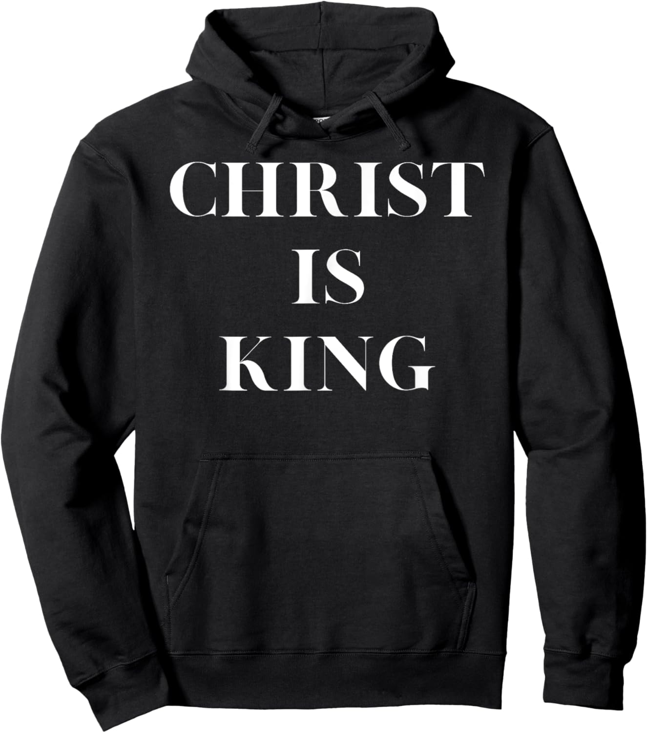 Christ Is King - Christian Religious Jesus Christ Is King Hoodie - Hoodie | Black