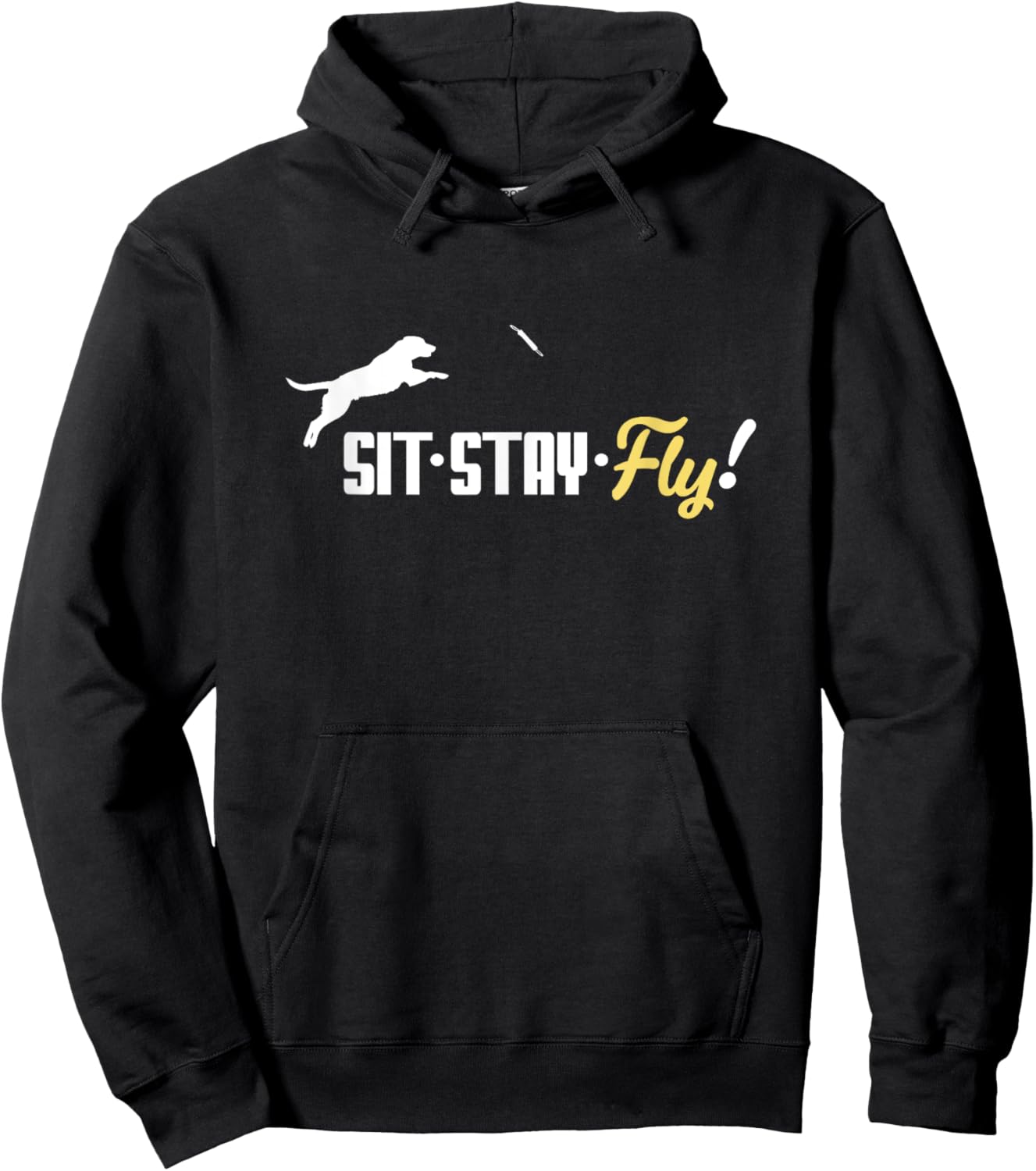 Dock Diving Dog a Dog Lover Women Hoodie - Hoodie | Black