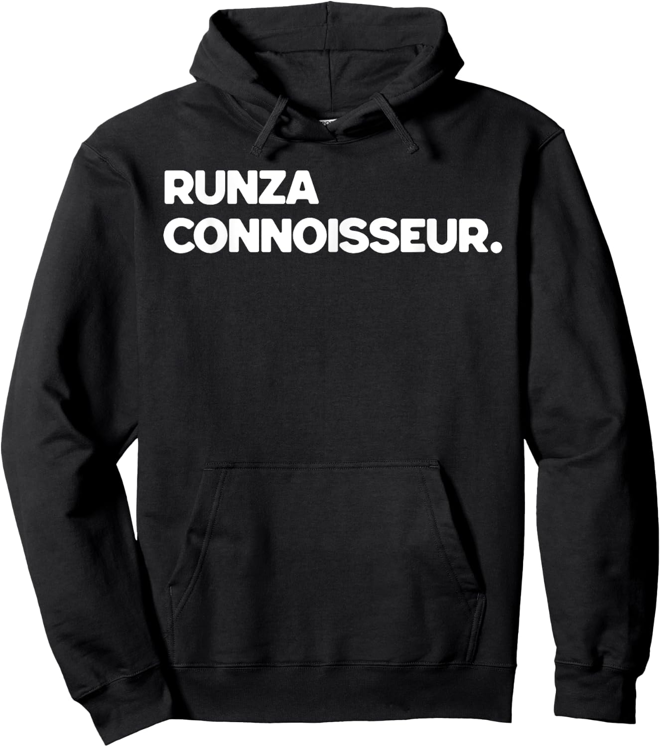 Runza Connoisseur | Nebraska Funny Runza Sandwich Hoodie - Hoodie | Black