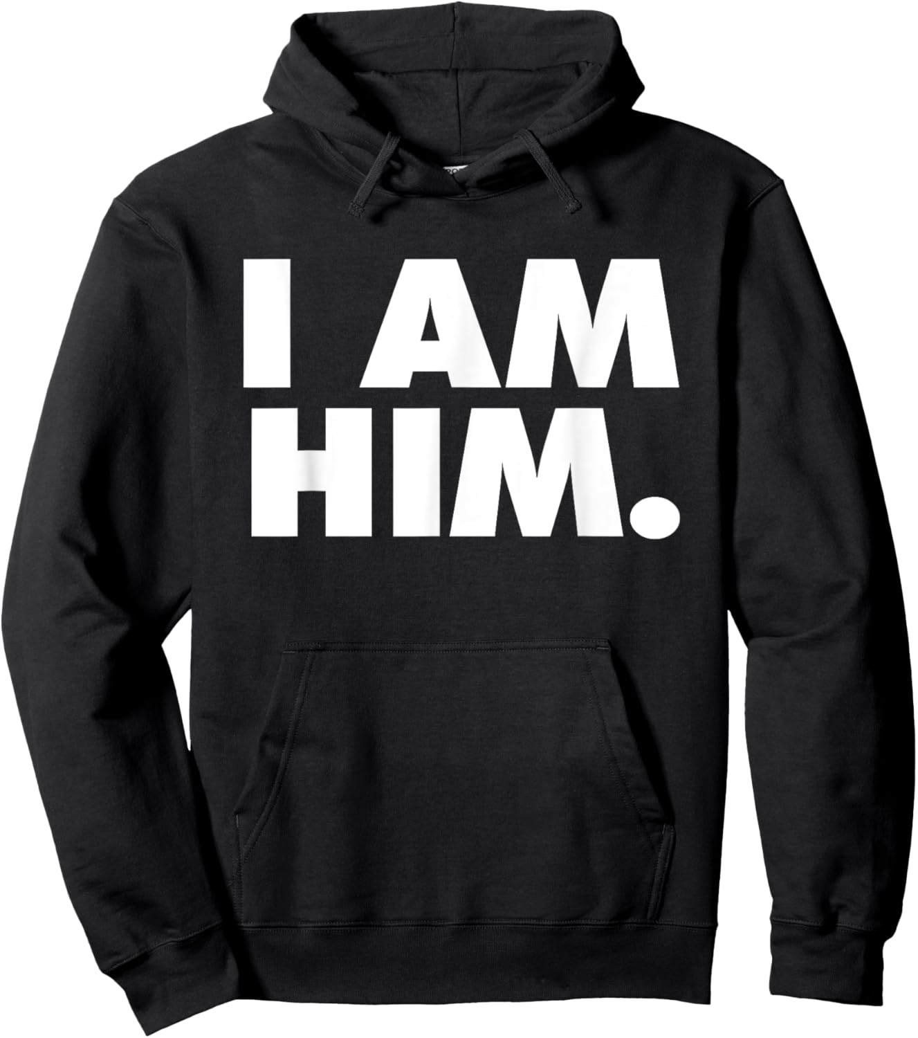 I am Him Hoodie - Hoodie | Black