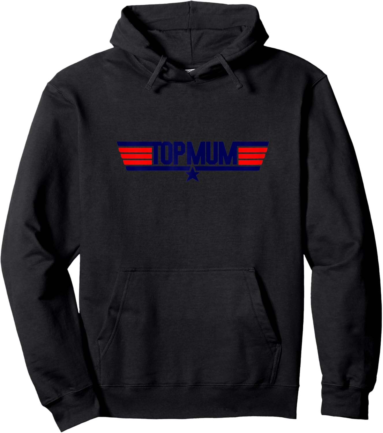 Top Mum Hoodie - Hoodie | Black