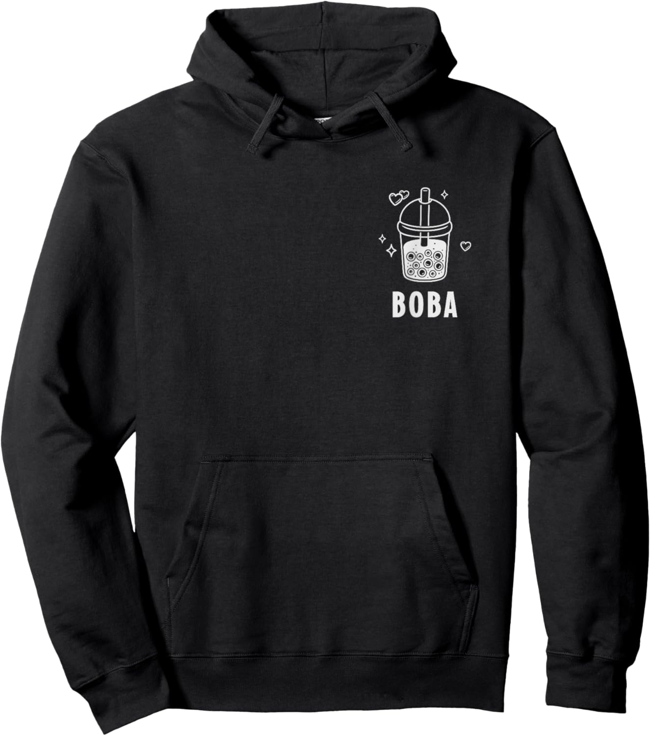 Boba Tea Junkie, Bubble Tea Lover Hoodie - Hoodie | Black