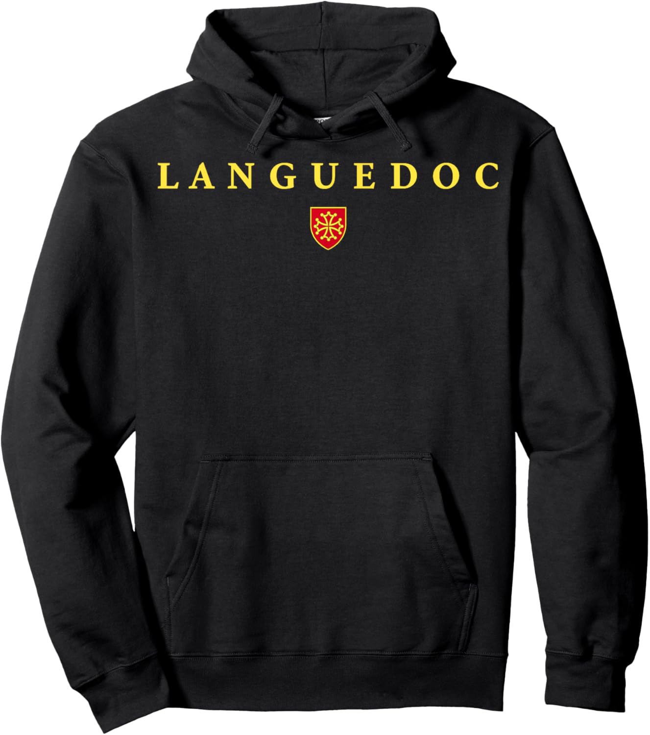 Languedoc France French province Europe travels flags wine Hoodie - Hoodie | Black