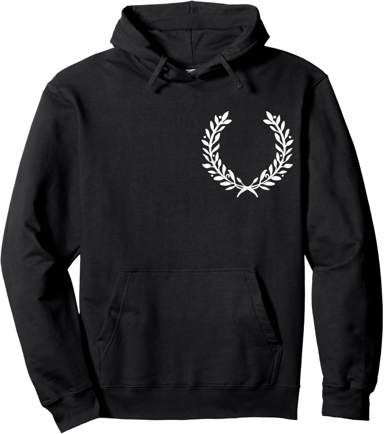Laurel Wreath Tattoo Art for Winners at the Award Ceremony Hoodie - Hoodie | Black