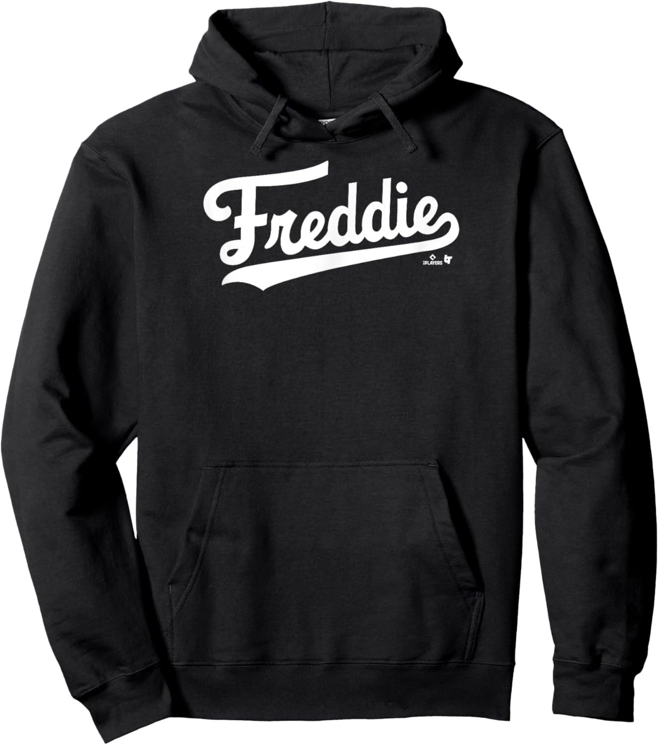 Freddie Freeman: Los Angeles Text - Los Angeles Baseball Hoodie - Hoodie | Black