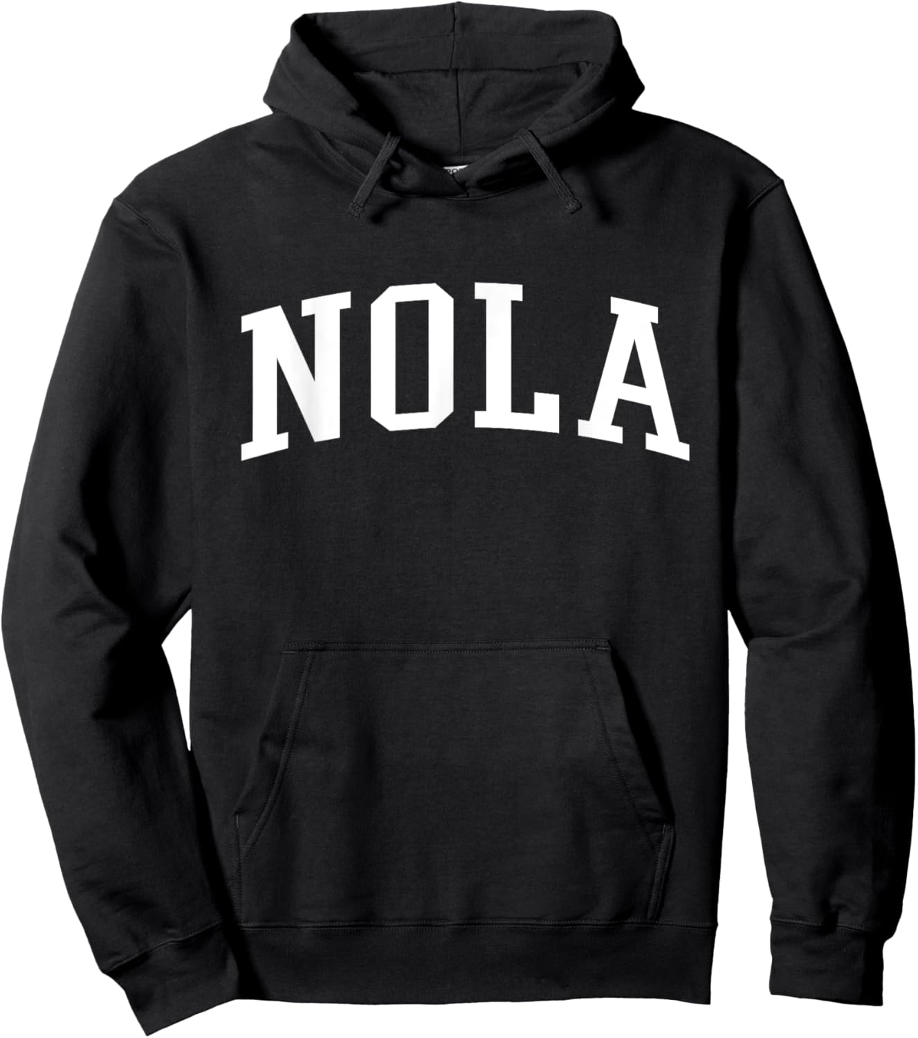 Nola New Orleans Vintage Hoodie - Hoodie | Black