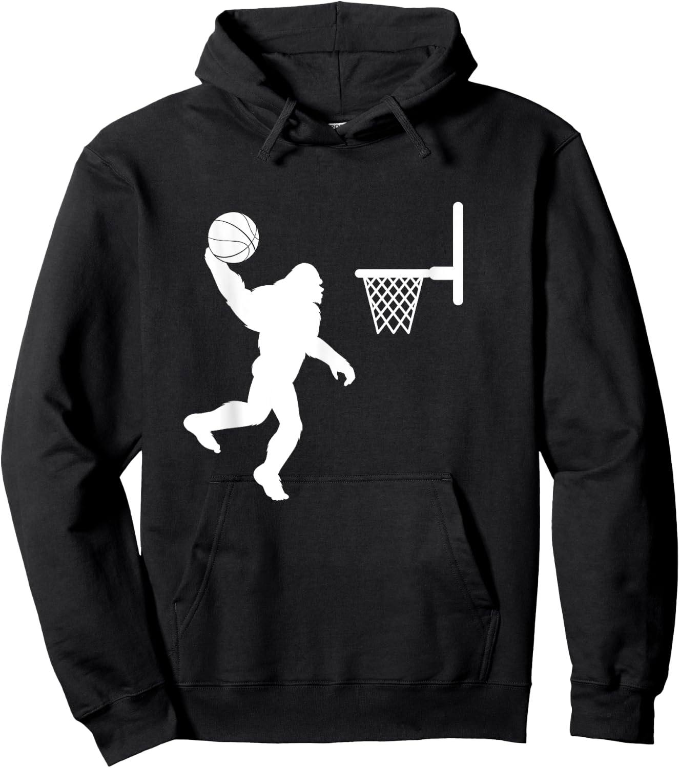 Bigfoot Basketball Hoodie - Hoodie | Black