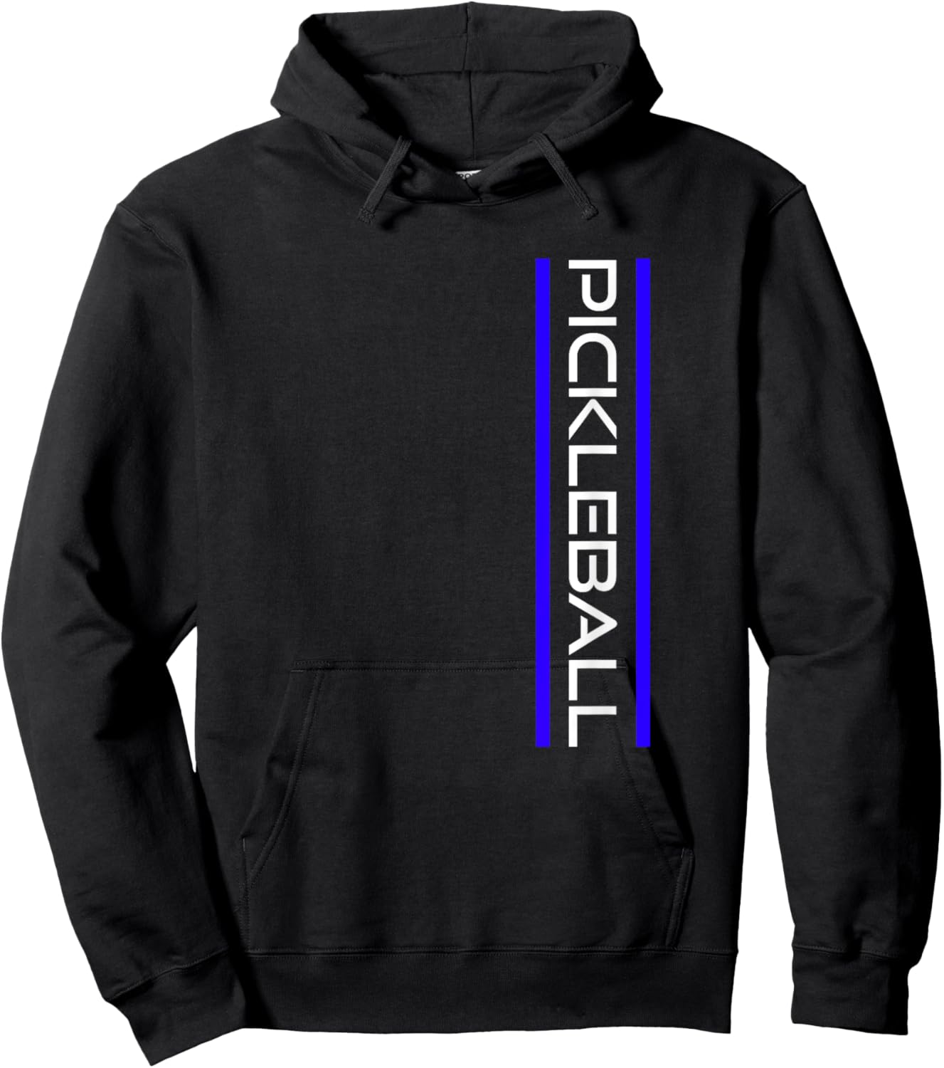 Pickleball - Stylish - Simple Minimalist - Pickleball Hoodie - Hoodie | Black