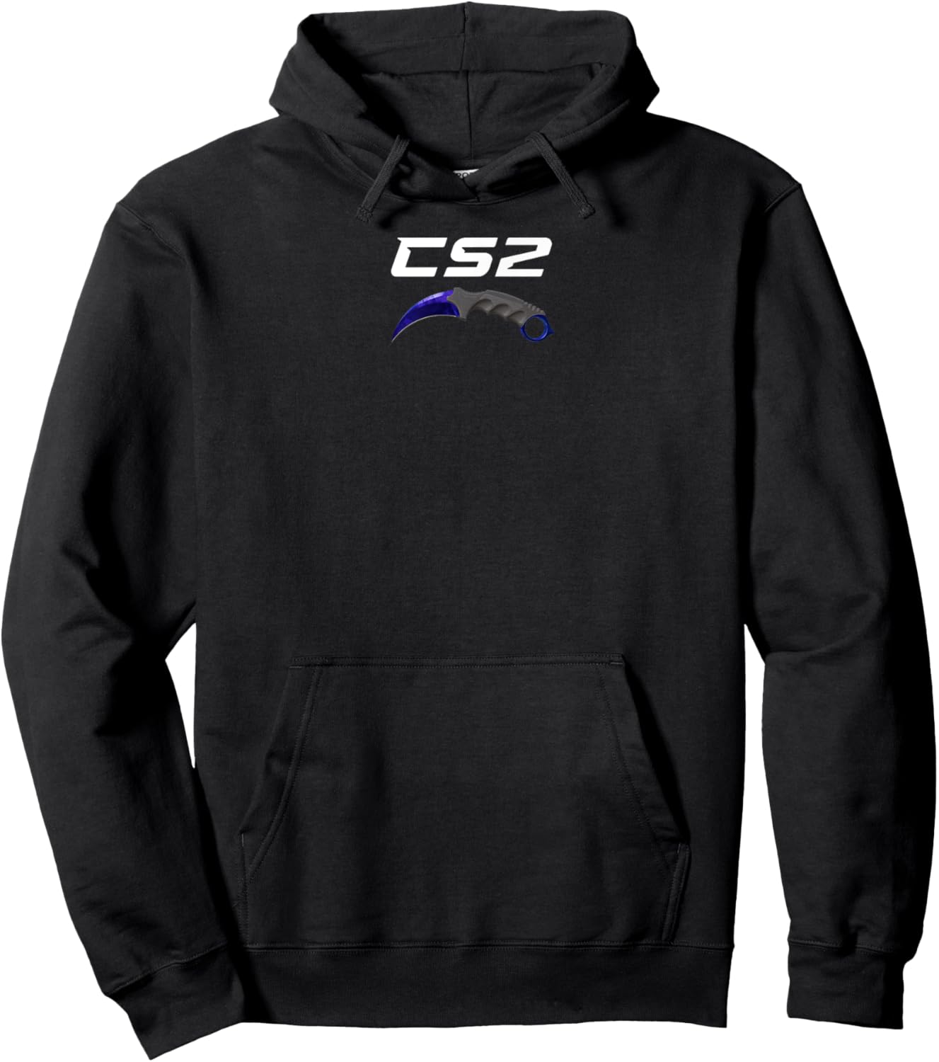 Fps Gamer Funny Cs First Person Competitive Gaming Cs2 Hoodie - Hoodie | Black