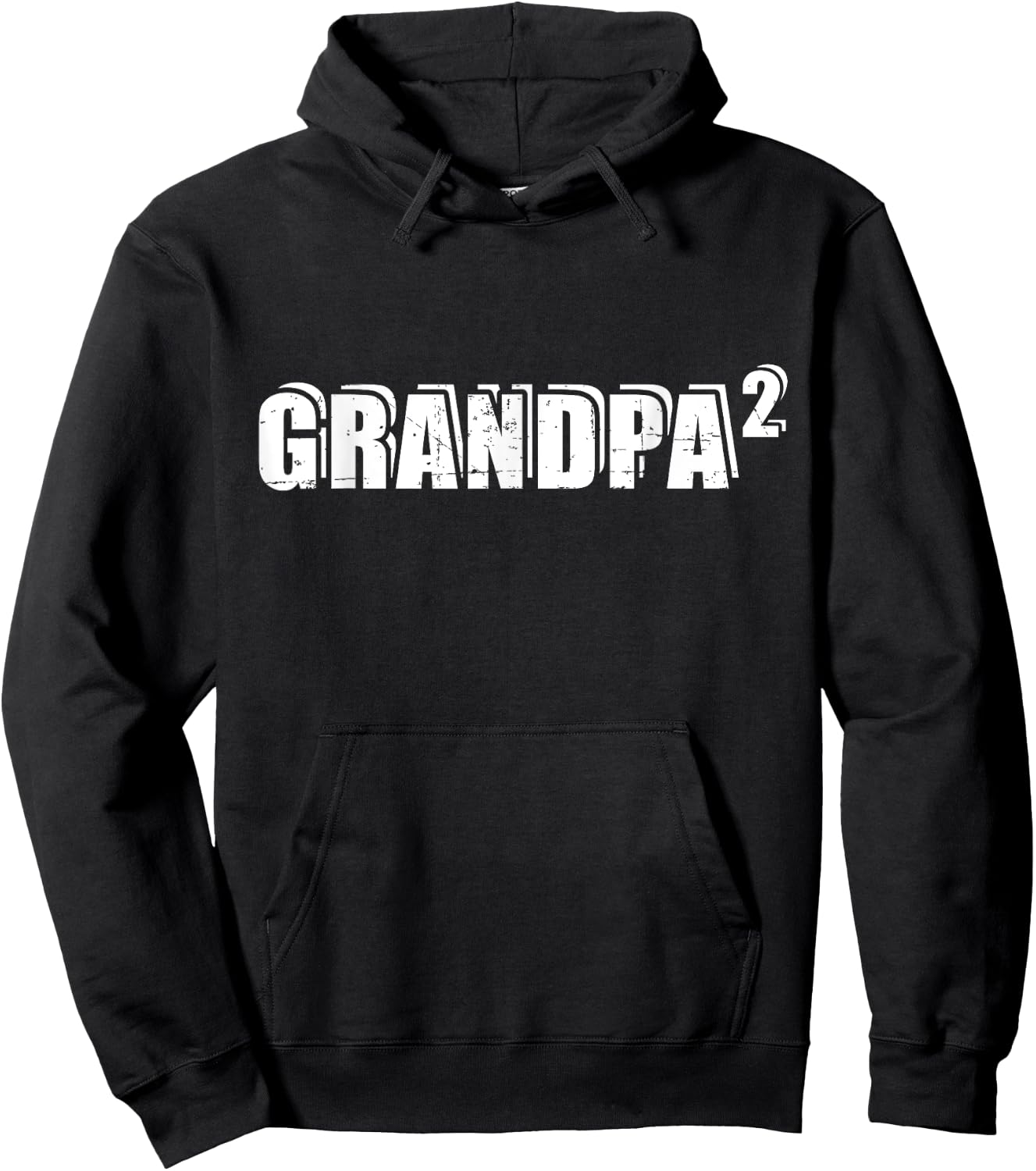 2nd Second Time Grandpa Twins Hoodie - Hoodie | Black