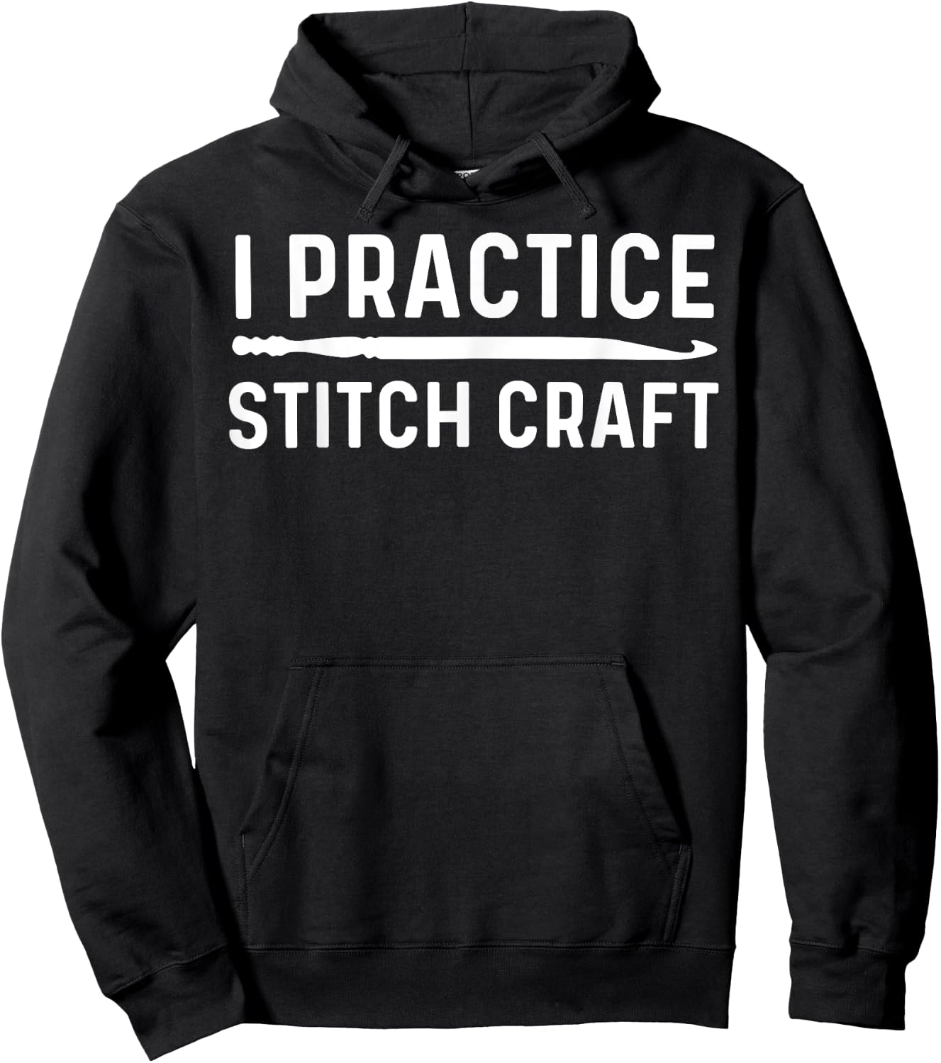 Best Crocheting Art Women Crocheter Crochet Lover Hoodie - Hoodie | Black