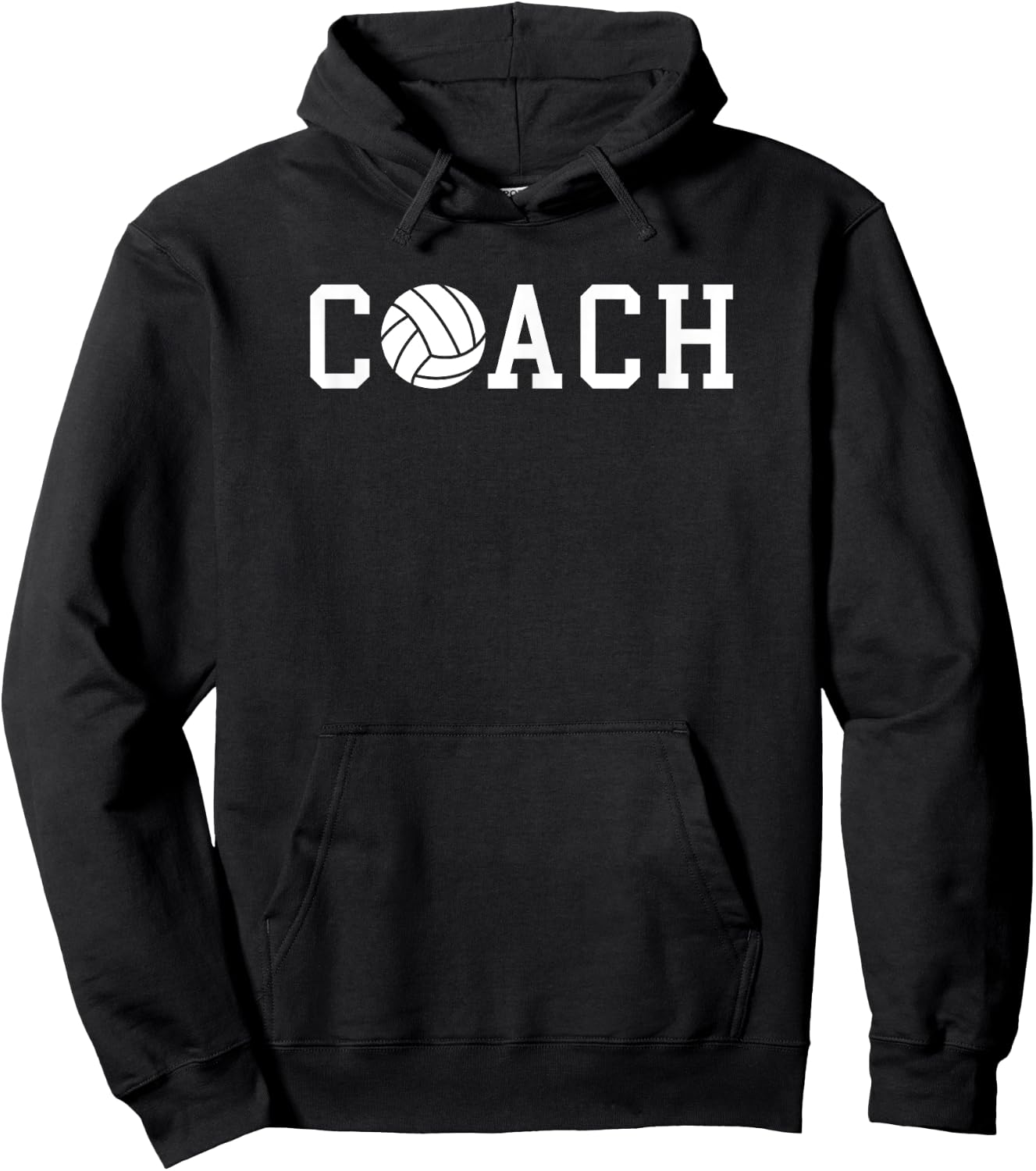 Coach Volleyball Team Gift Hoodie - Hoodie | Black