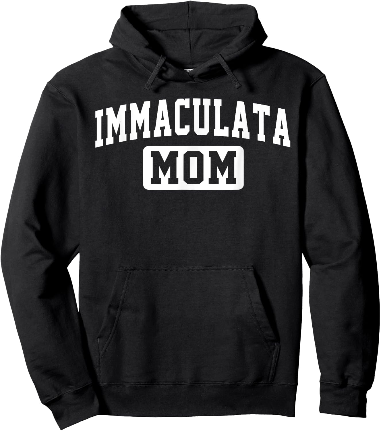Immaculata University Mom Mother Arch Vintage Family Women Hoodie - Hoodie | Black