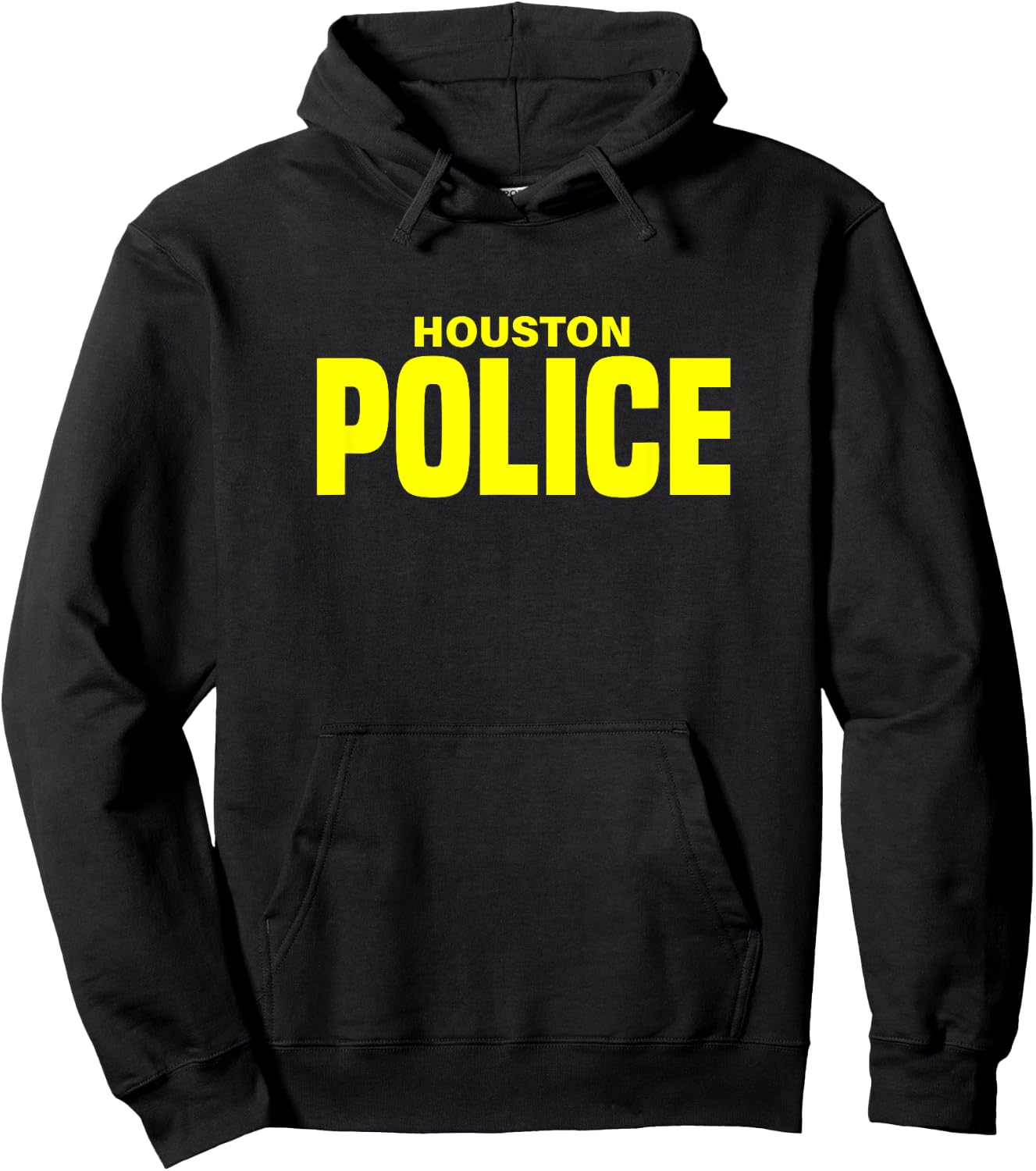 City of Houston Police Officer Texas Policeman Uniform Duty Hoodie - Hoodie | Black