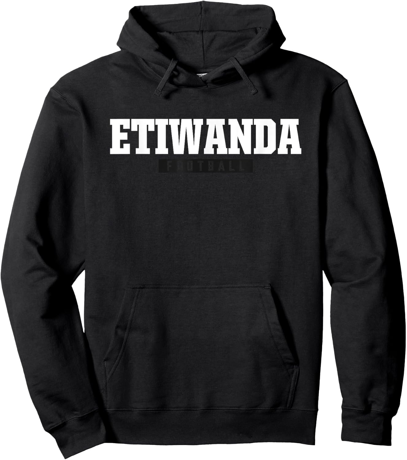 Etiwanda High School Football HS Hoodie - Hoodie | Black