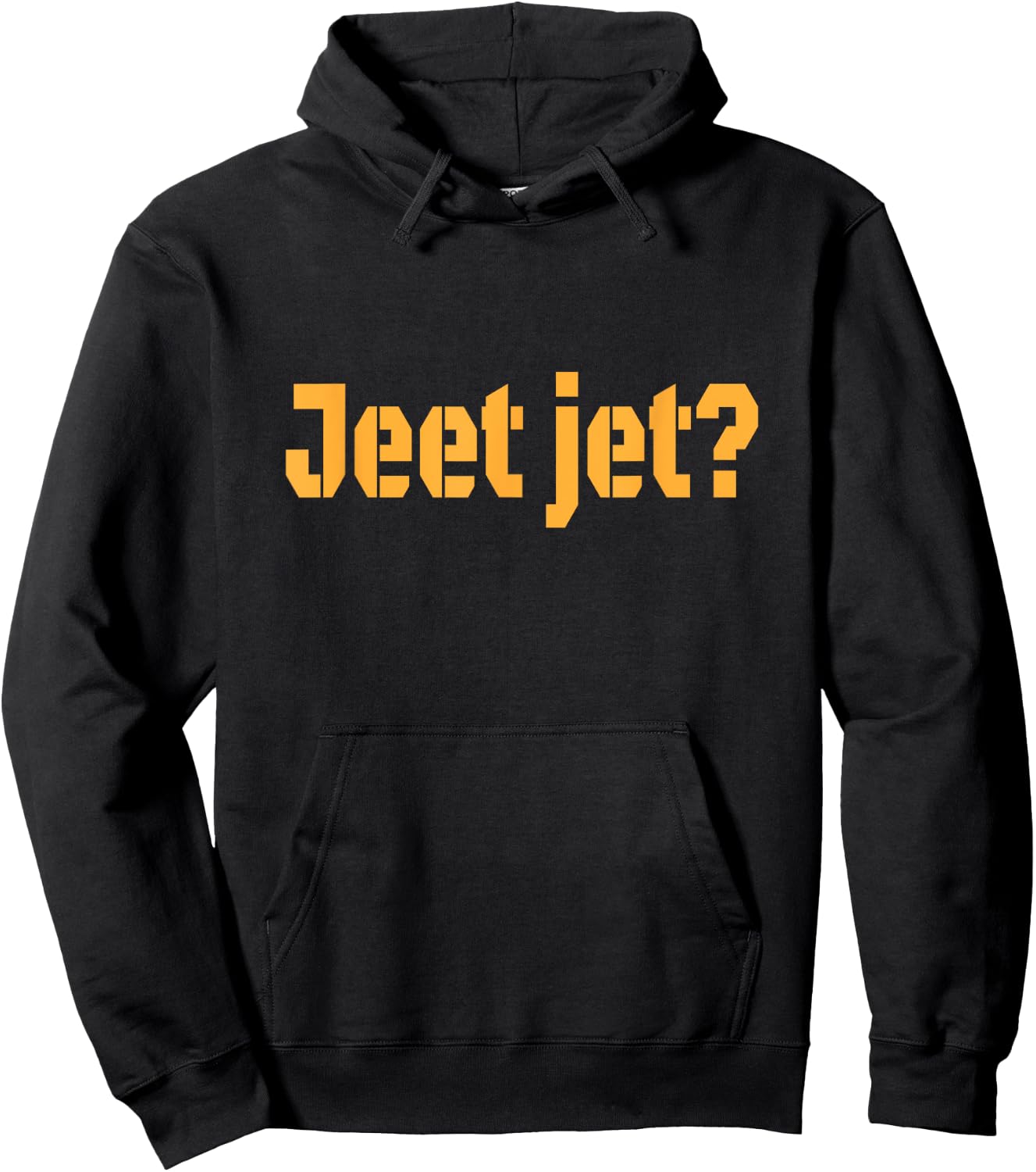 Yinzer Pittsburgh - Jeet jet? Pittsburghese T shirt Hoodie - Hoodie | Black