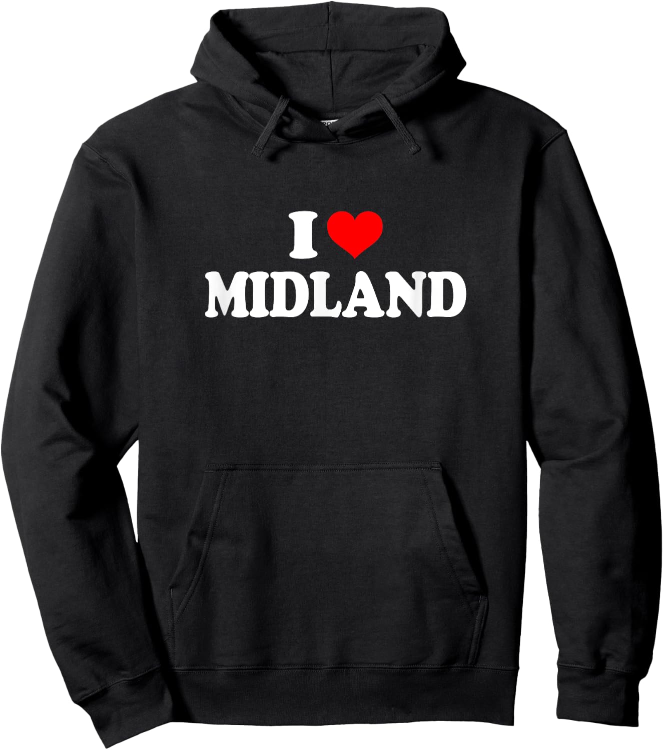Midland - I Love Midland Hoodie - Hoodie | Black