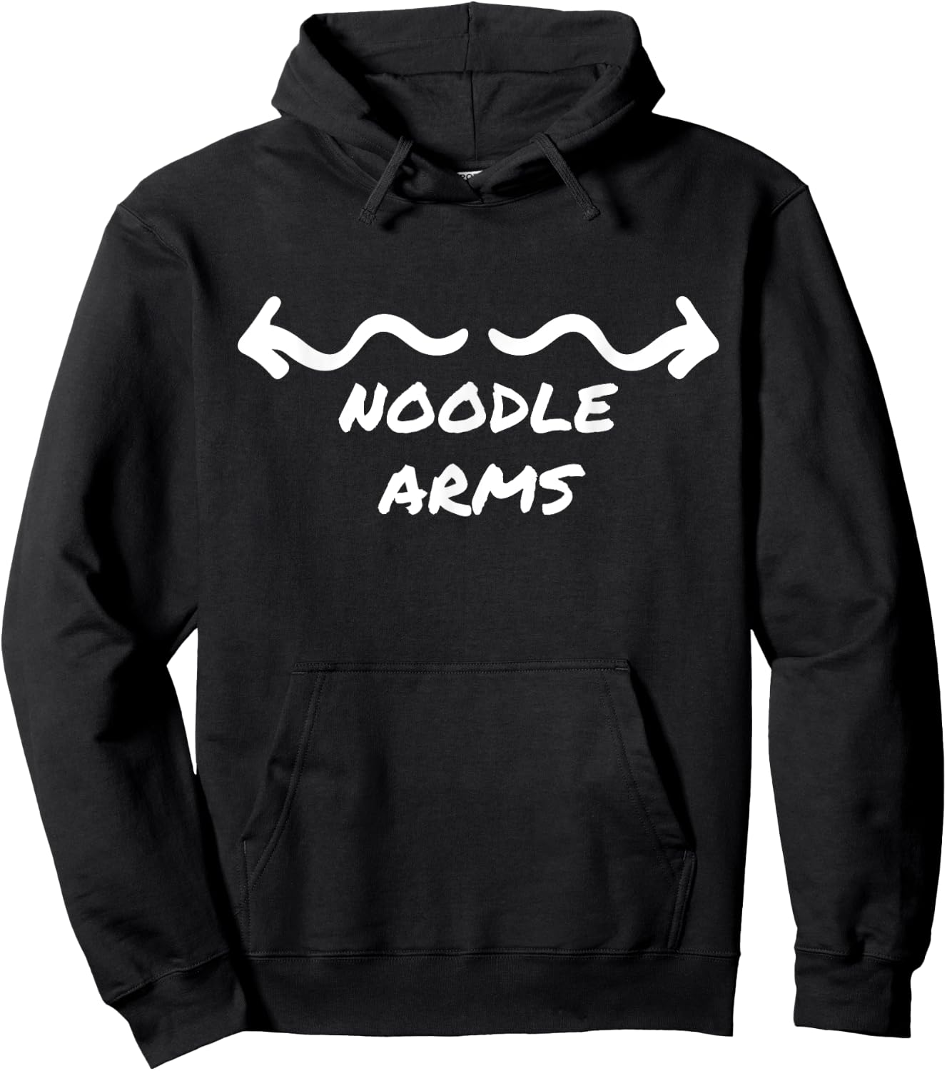 Noodle Arms Hoodie - Hoodie | Black