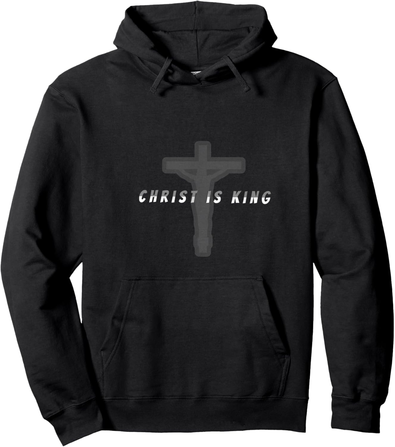 Christ is king Christian clothing Hoodie - Hoodie | Black