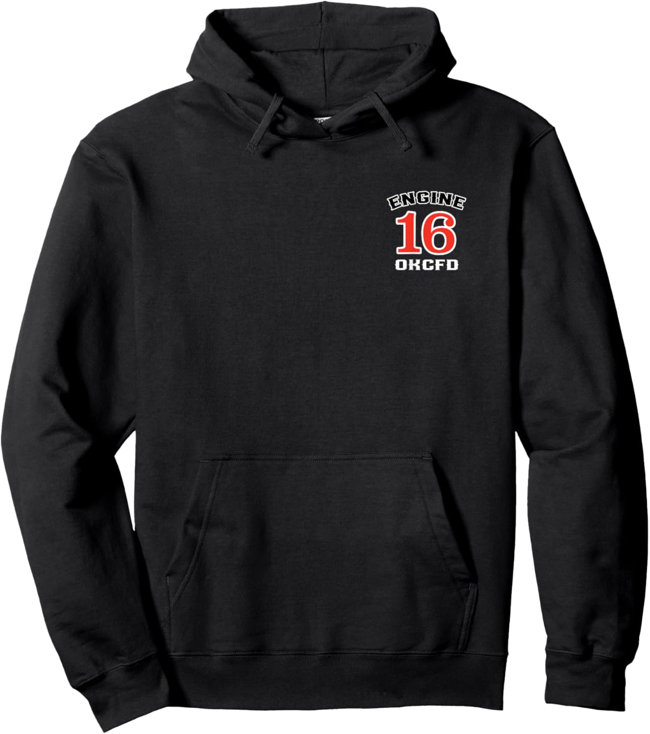 OKCFD Engine 16 Hoodie - Hoodie | Black