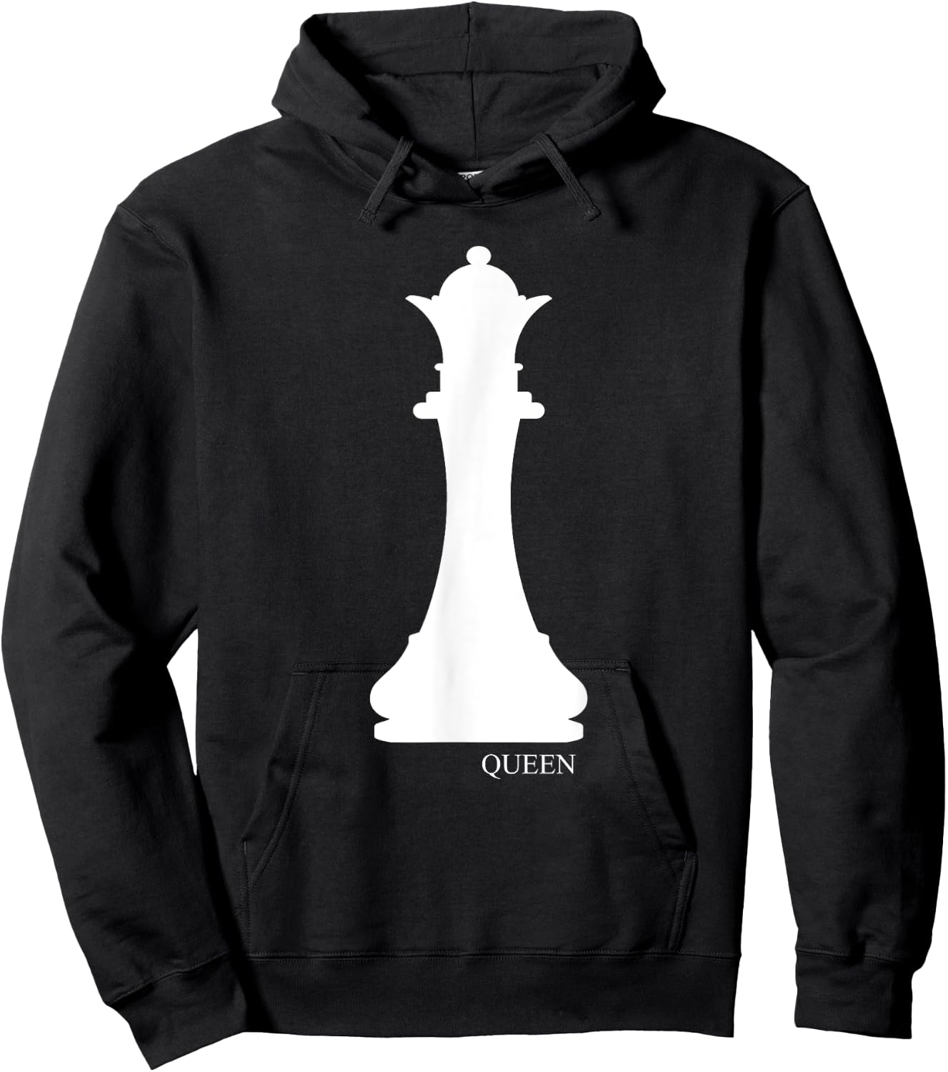 Queen Chess Piece Halloween Costume Chess Club Shirt Hoodie - Hoodie | Black