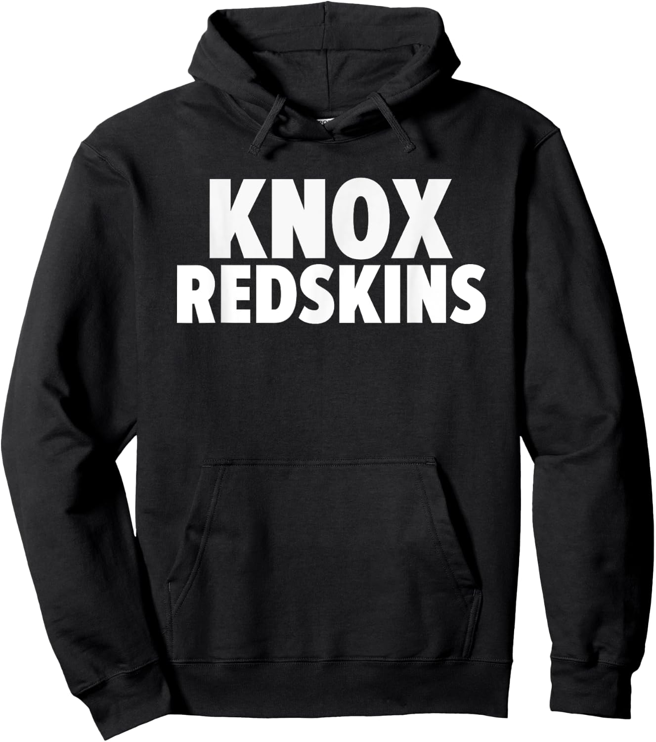 Knox Redskins Bold Hoodie - Hoodie | Black