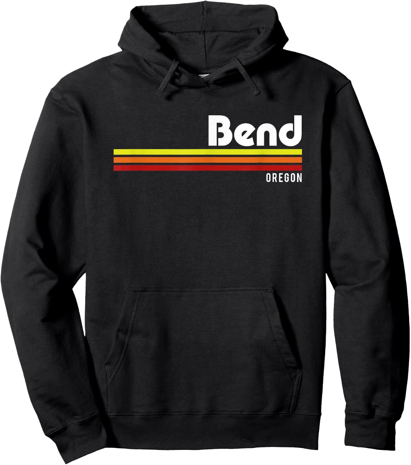 Bend Oregon Hoodie - Hoodie | Black