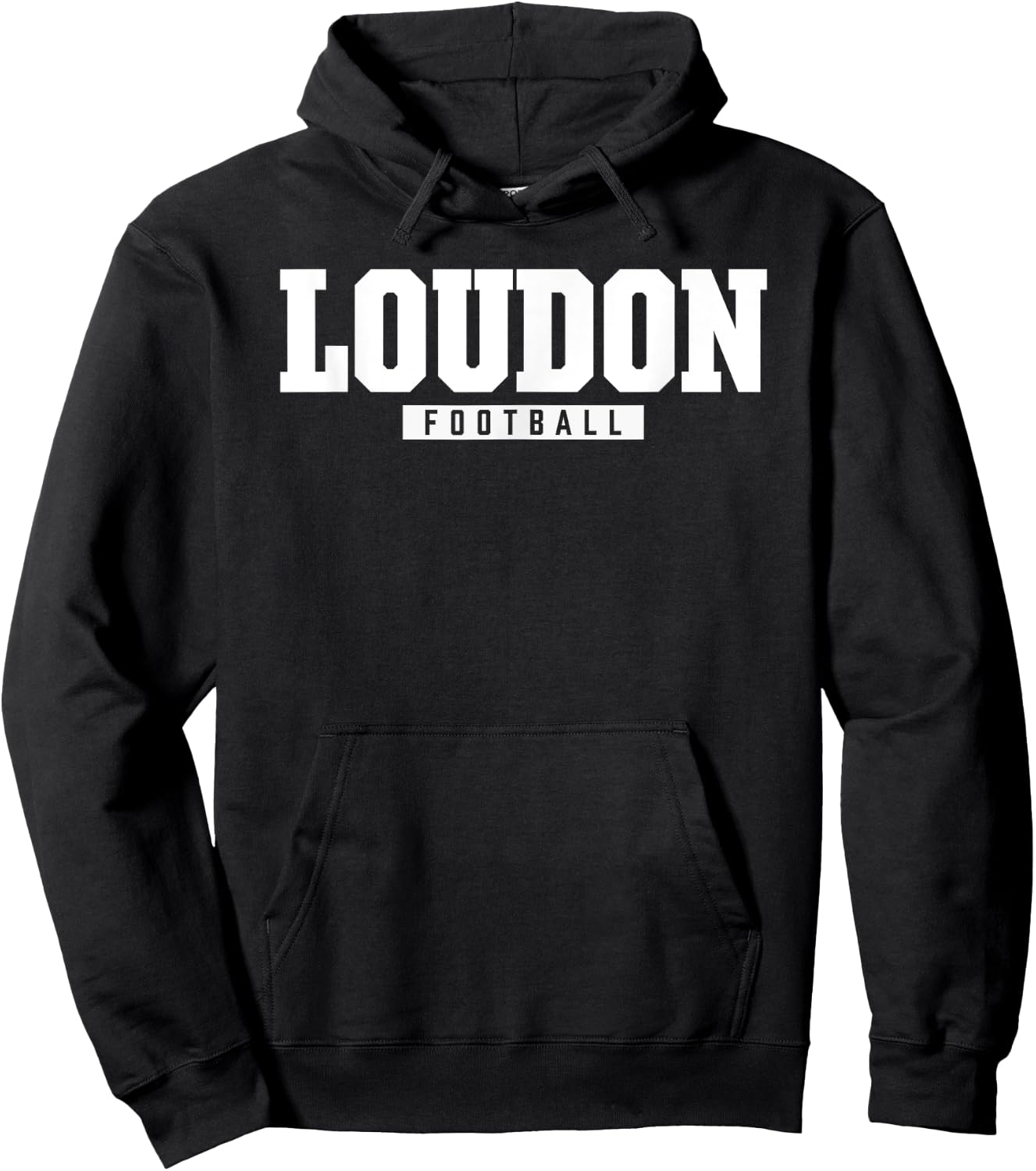 Loudon High School Football HS Hoodie - Hoodie | Black